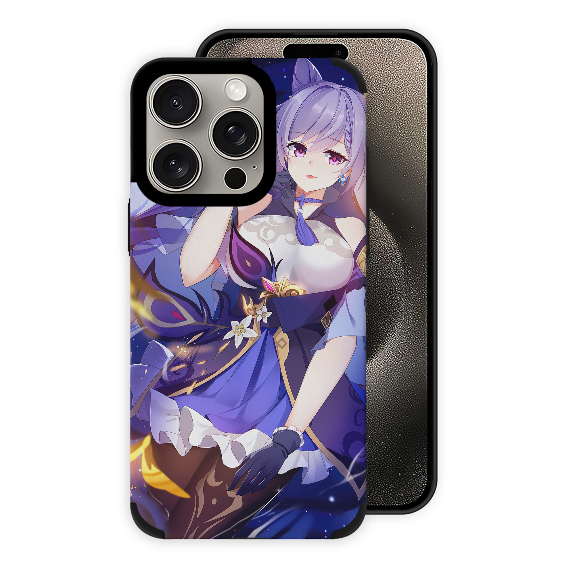げんし神 genshin 【iPhone15ProMax対応】 PUレザー スマホケース 耐衝撃＆黄変防止