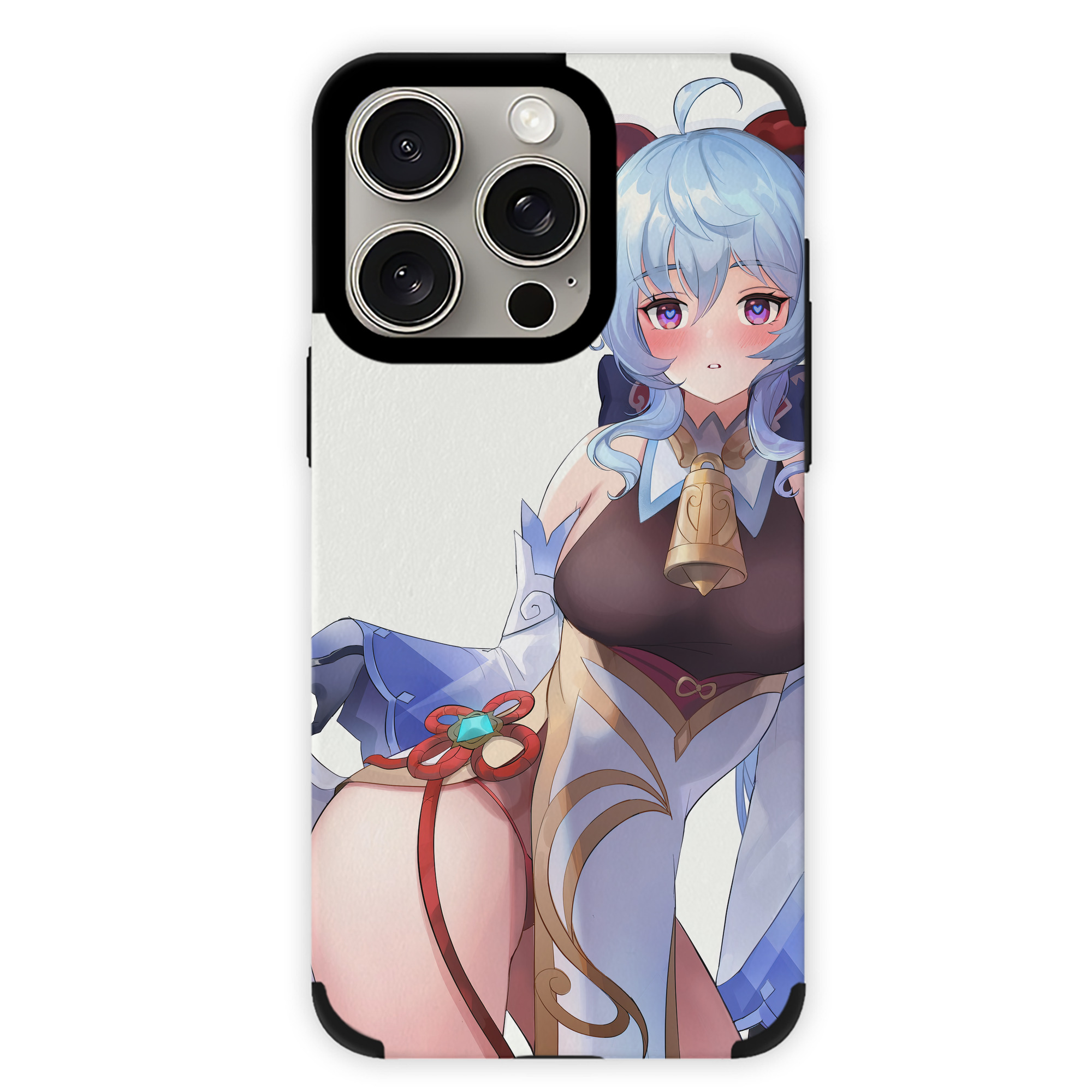 げんし神 genshin 【iPhone15ProMax対応】 PUレザー スマホケース 耐衝撃＆黄変防止