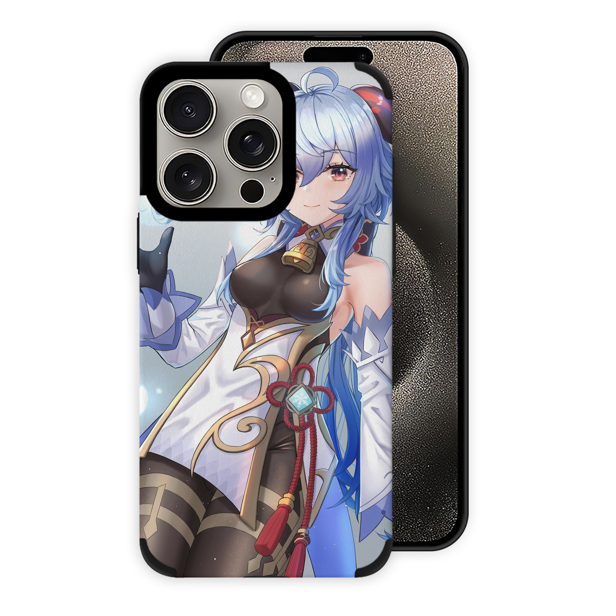 げんし神 genshin 【iPhone15ProMax対応】 PUレザー スマホケース 耐衝撃＆黄変防止
