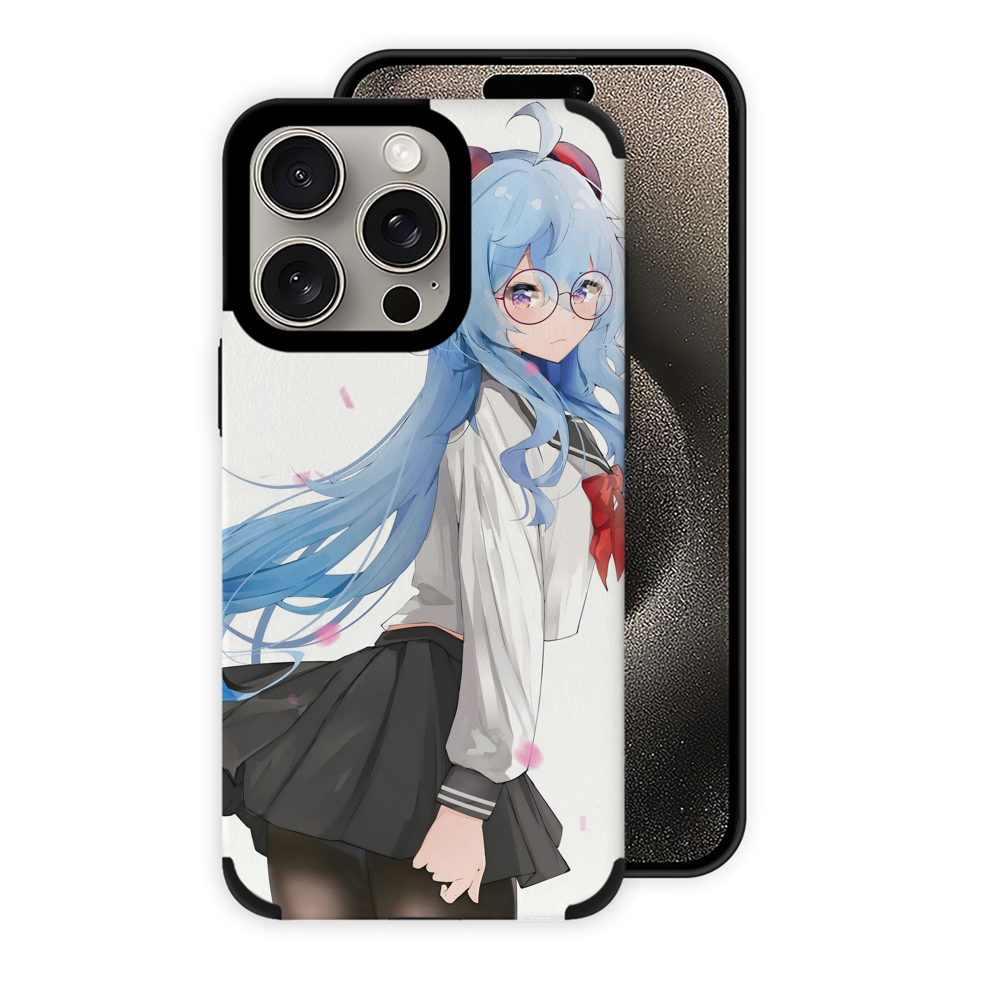 げんし神 genshin 【iPhone15ProMax対応】 PUレザー スマホケース 耐衝撃＆黄変防止