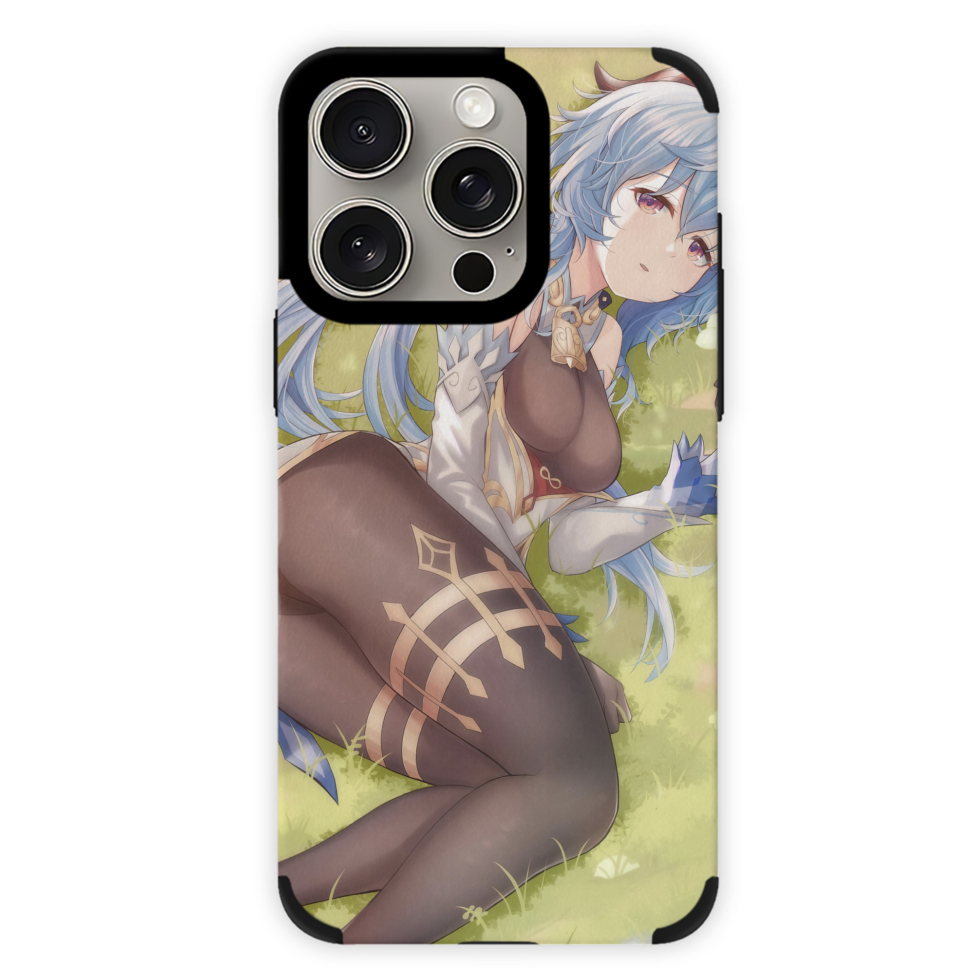 げんし神 genshin 【iPhone15ProMax対応】 PUレザー スマホケース 耐衝撃＆黄変防止