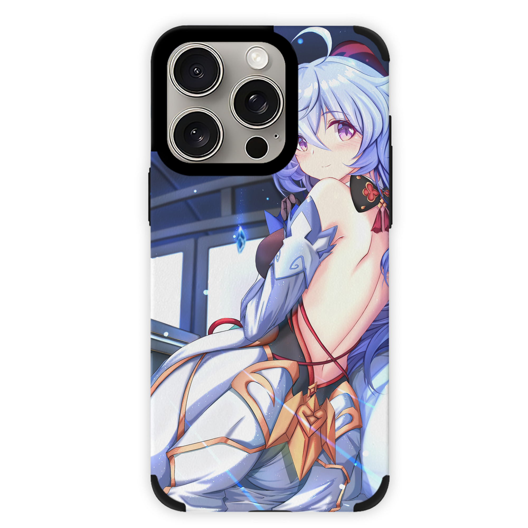 げんし神 genshin 【iPhone15ProMax対応】 PUレザー スマホケース 耐衝撃＆黄変防止
