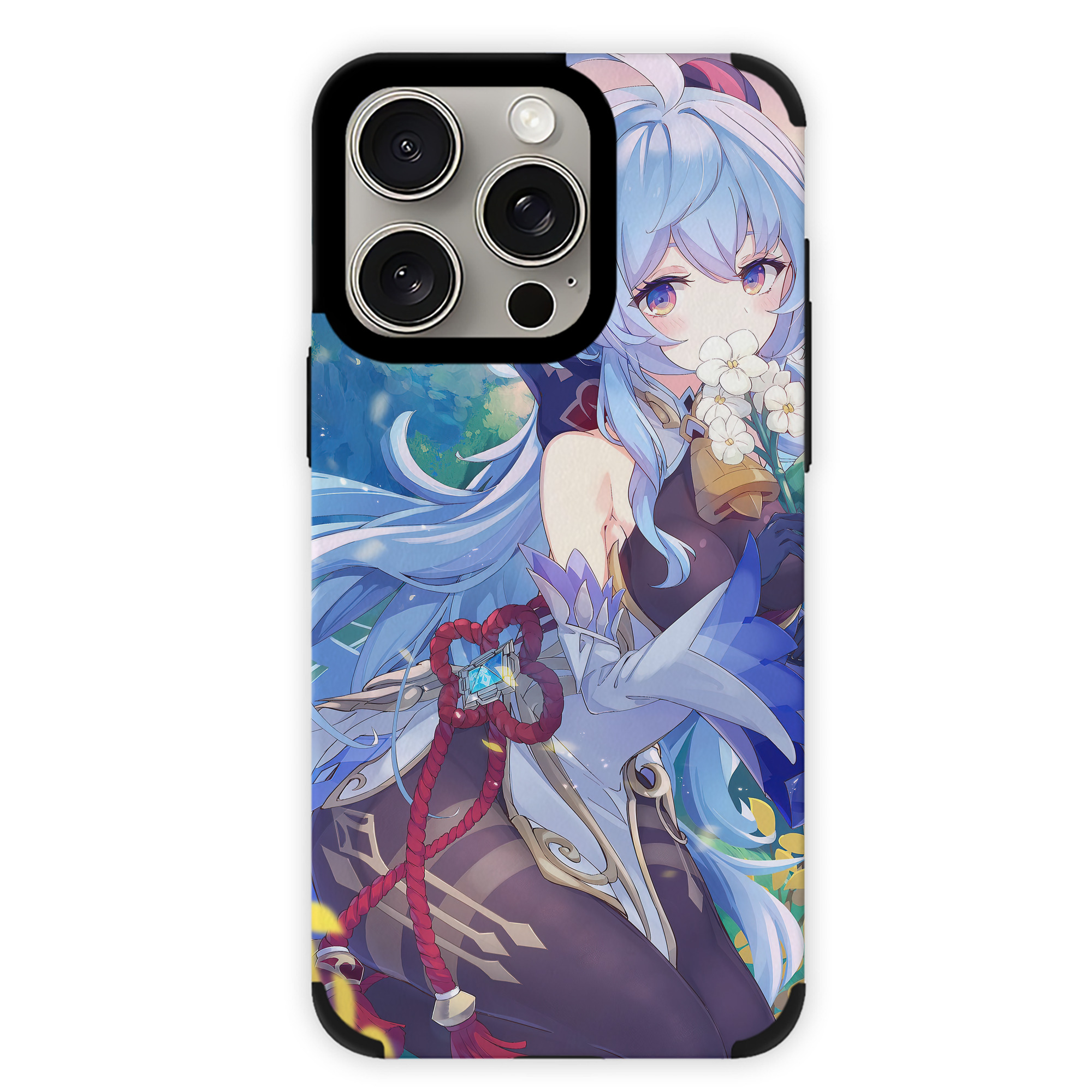 げんし神 genshin 【iPhone15ProMax対応】 PUレザー スマホケース 耐衝撃＆黄変防止