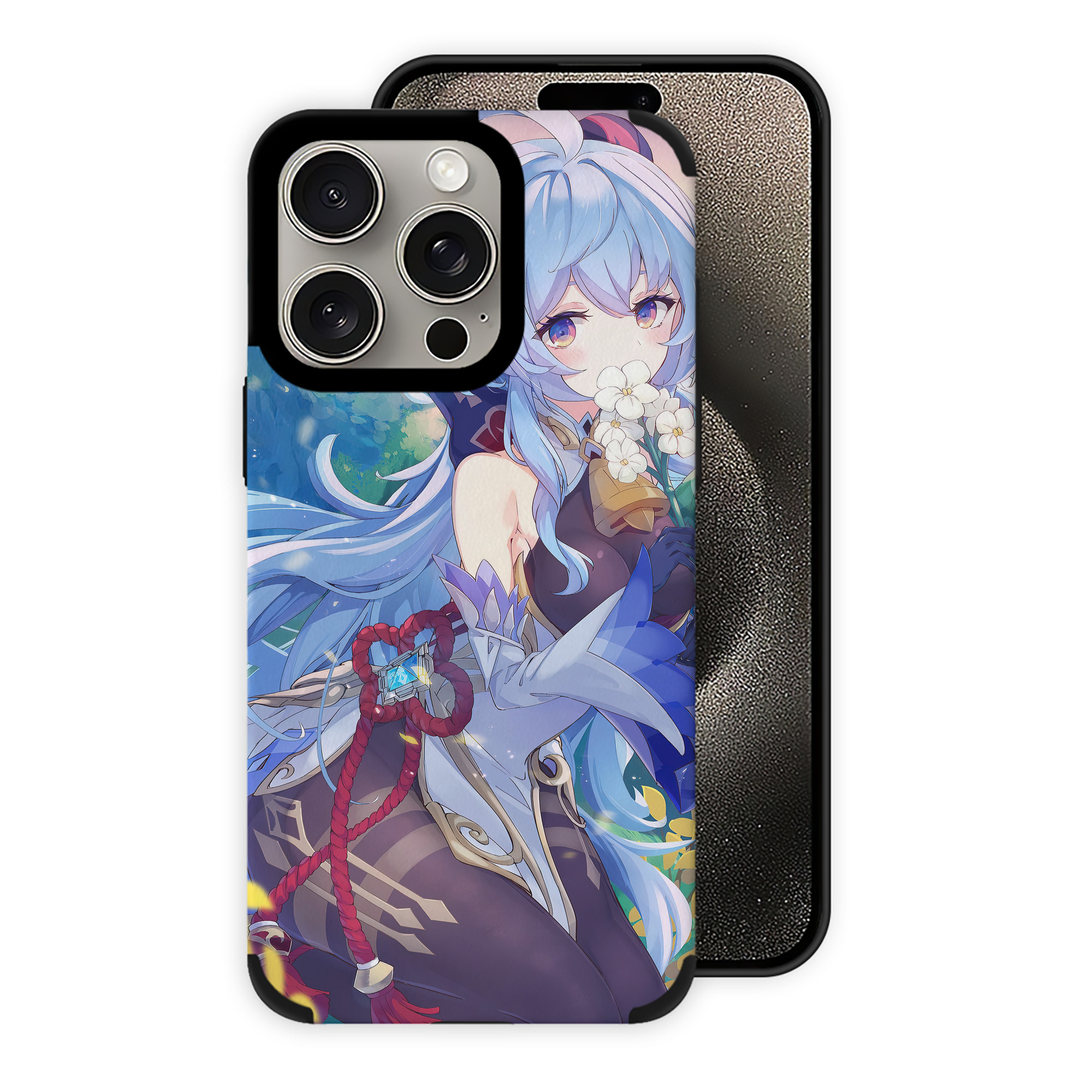 げんし神 genshin 【iPhone15ProMax対応】 PUレザー スマホケース 耐衝撃＆黄変防止