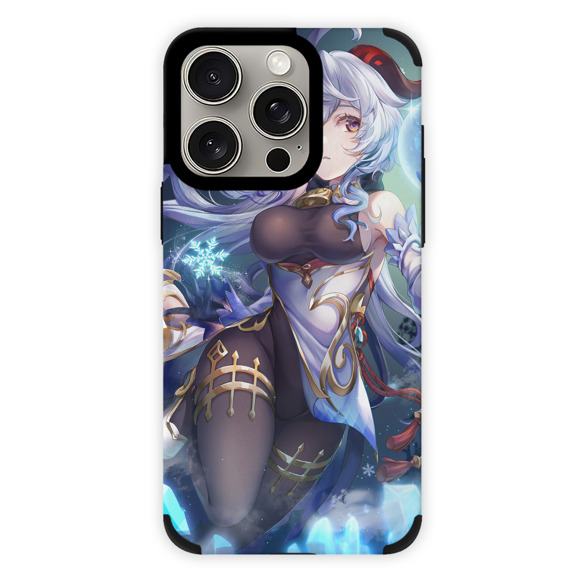げんし神 genshin 【iPhone15ProMax対応】 PUレザー スマホケース 耐衝撃＆黄変防止