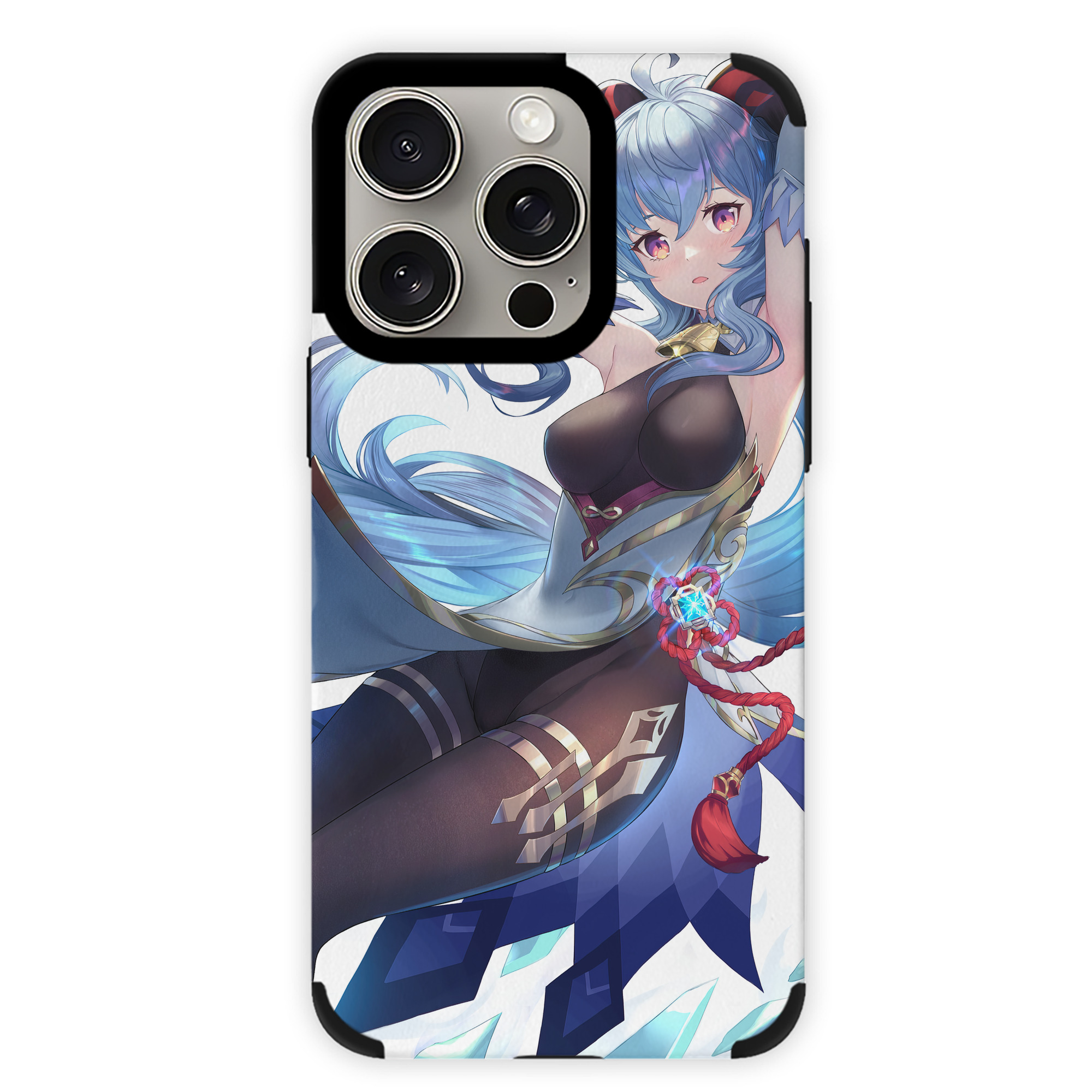 げんし神 genshin 【iPhone15ProMax対応】 PUレザー スマホケース 耐衝撃＆黄変防止