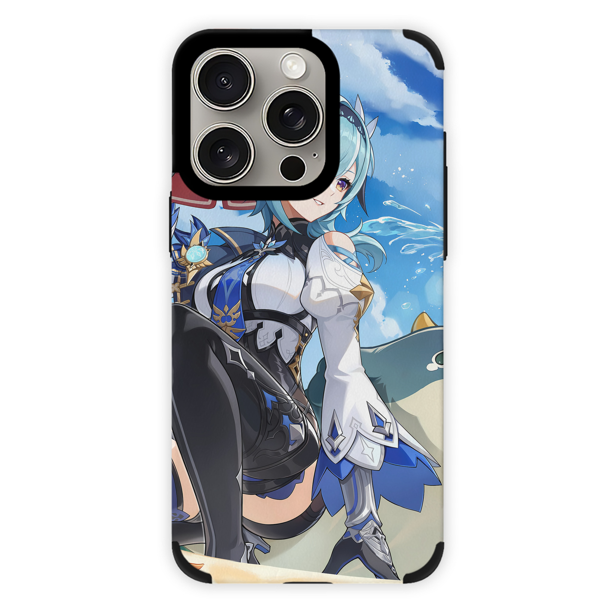 げんし神 genshin 【iPhone15ProMax対応】 PUレザー スマホケース 耐衝撃＆黄変防止