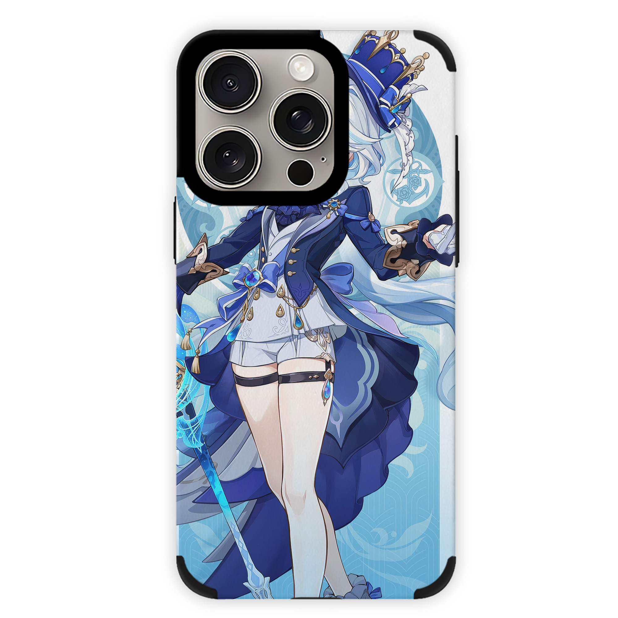 げんし神 genshin 【iPhone15ProMax対応】 PUレザー スマホケース 耐衝撃＆黄変防止