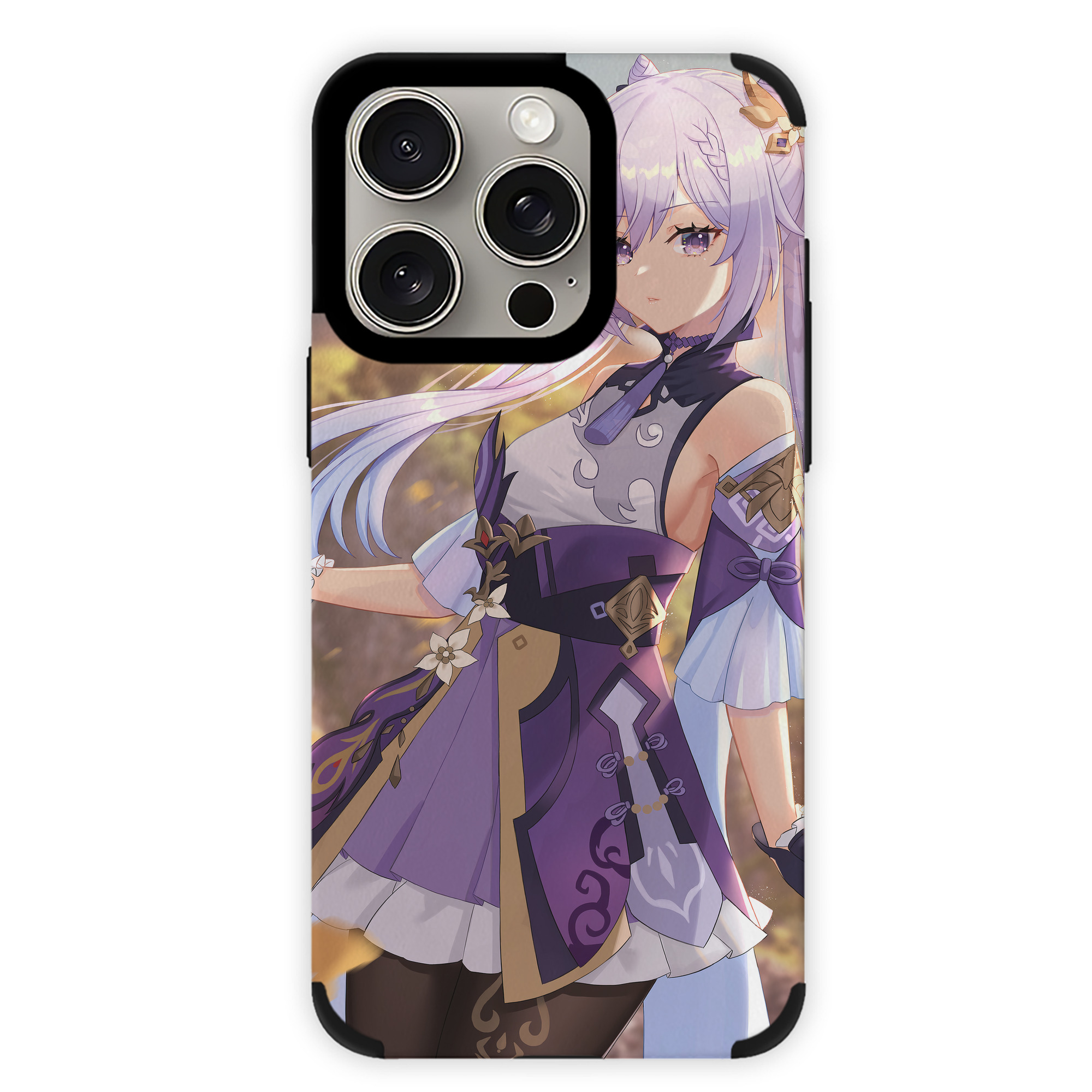 げんし神 genshin 【iPhone15ProMax対応】 PUレザー スマホケース 耐衝撃＆黄変防止