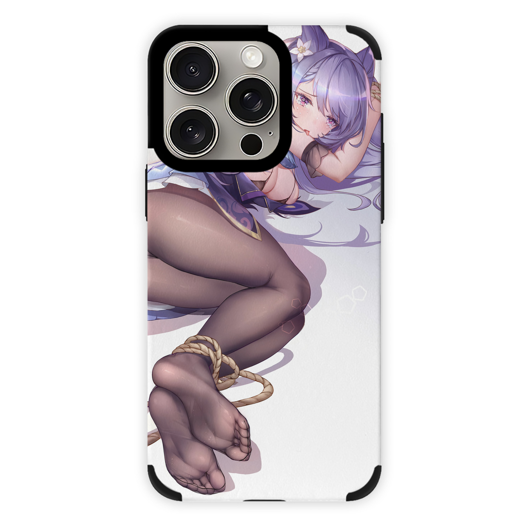 げんし神 genshin 【iPhone15ProMax対応】 PUレザー スマホケース 耐衝撃＆黄変防止