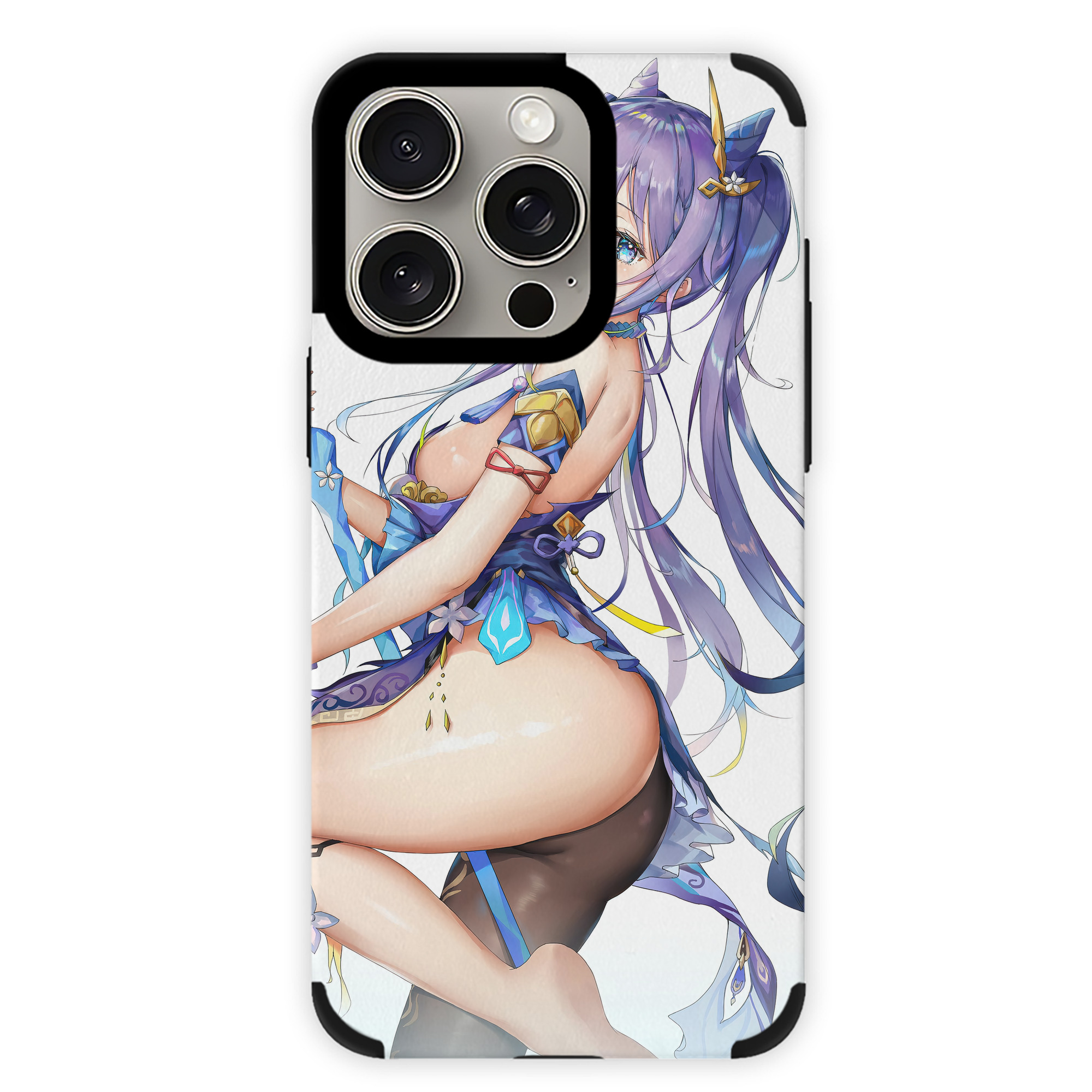 げんし神 genshin 【iPhone15ProMax対応】 PUレザー スマホケース 耐衝撃＆黄変防止