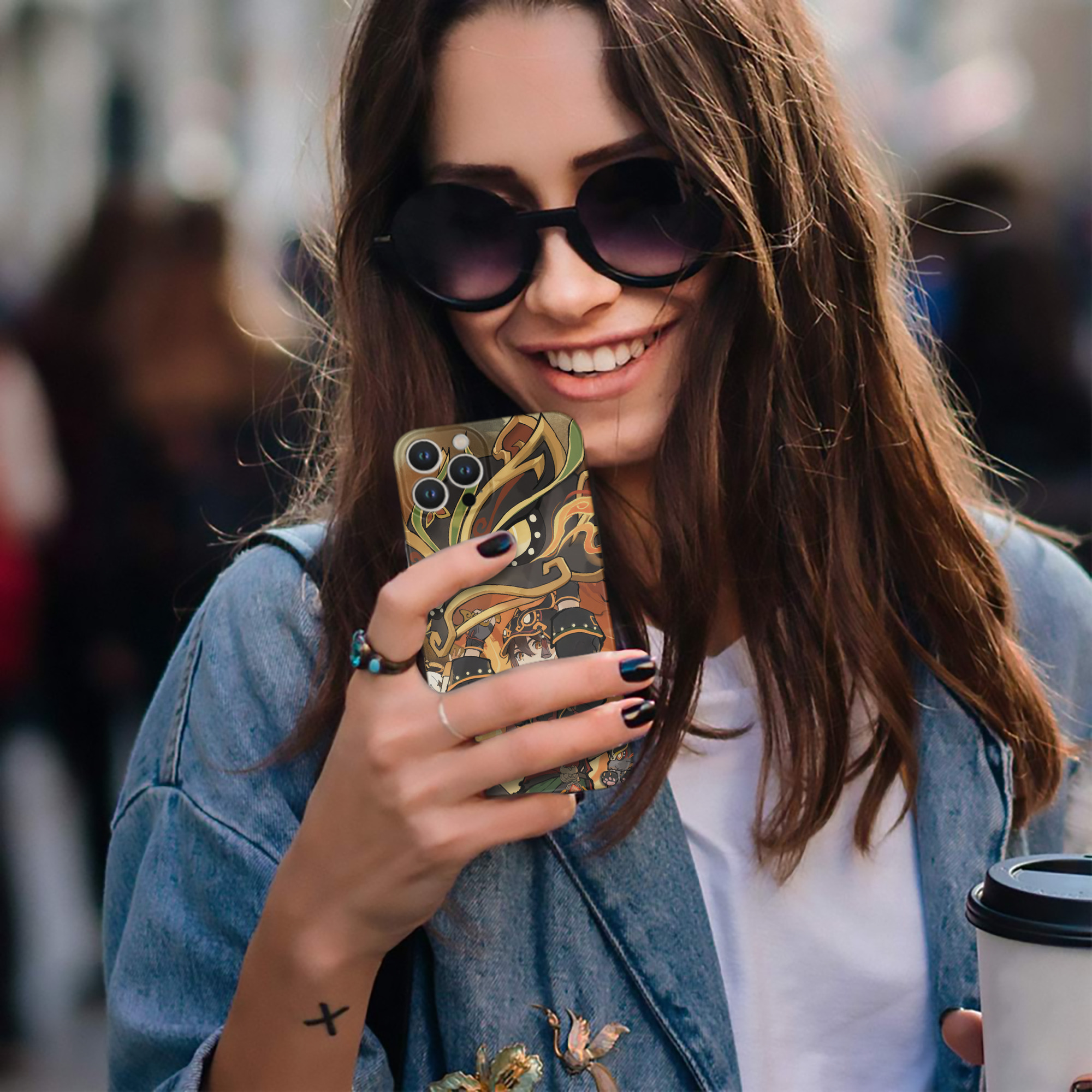 げんし神 genshin 【iPhone 14シリーズ対応】ハードケース