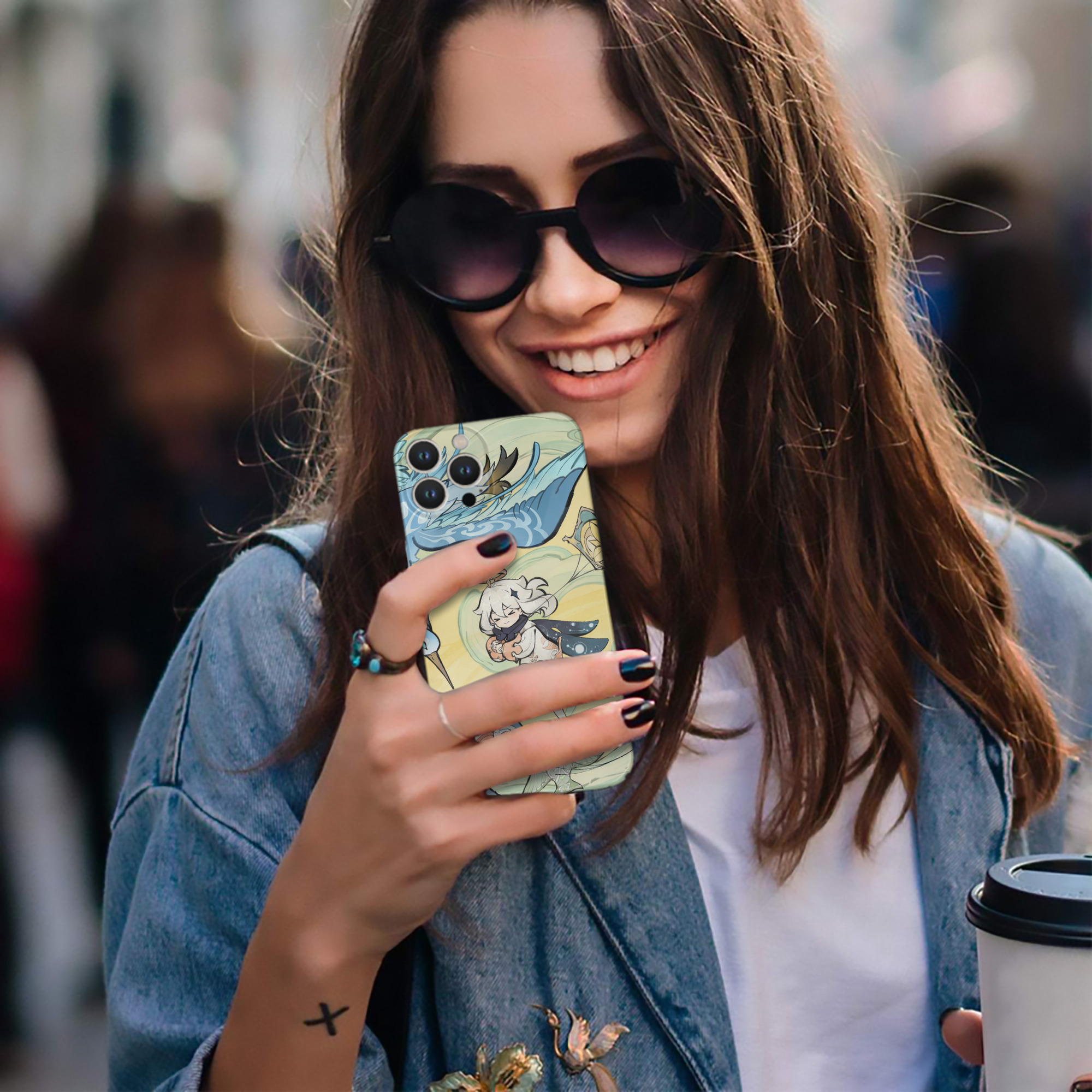 げんし神 genshin 【iPhone 14シリーズ対応】ハードケース