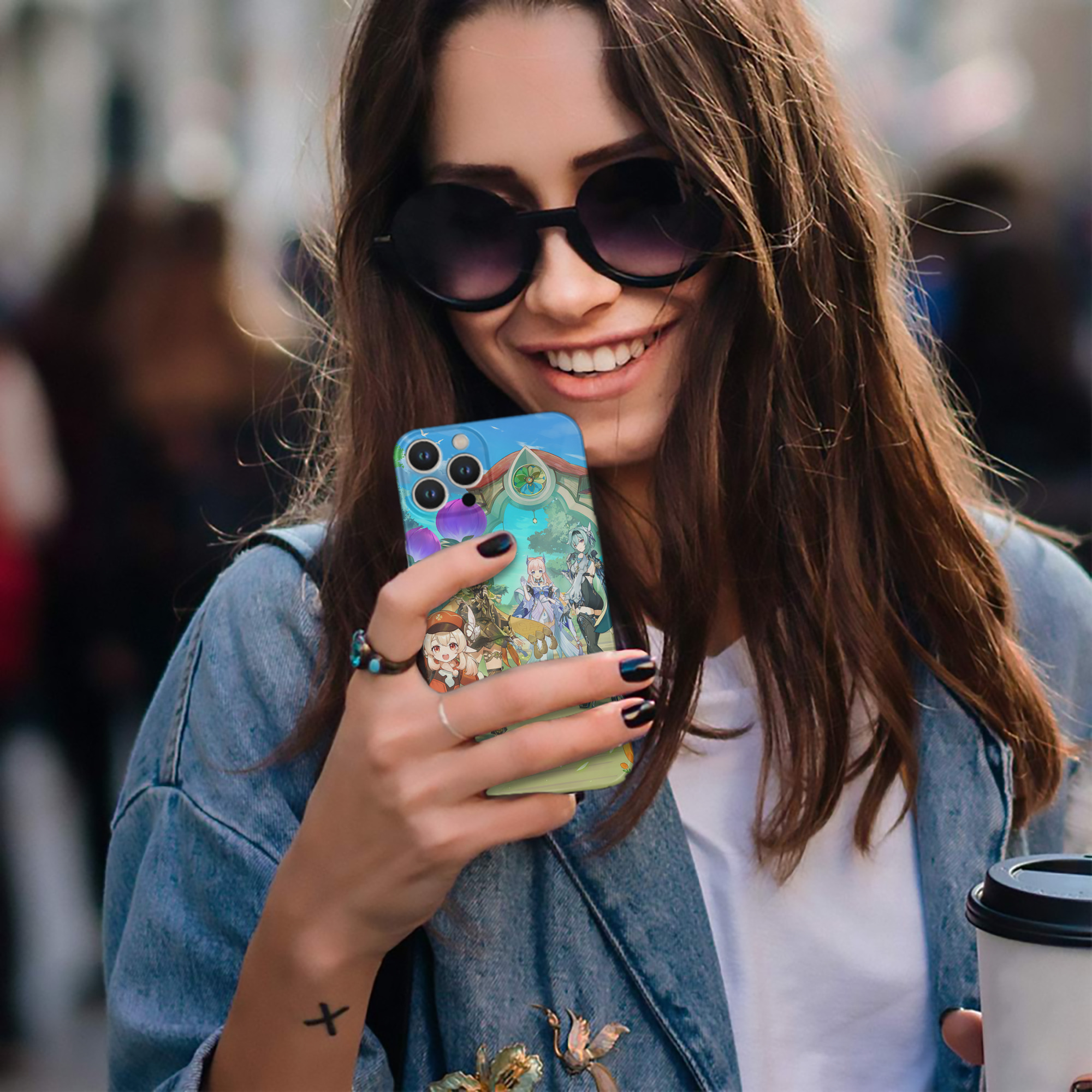 げんし神 genshin 【iPhone 14シリーズ対応】ハードケース