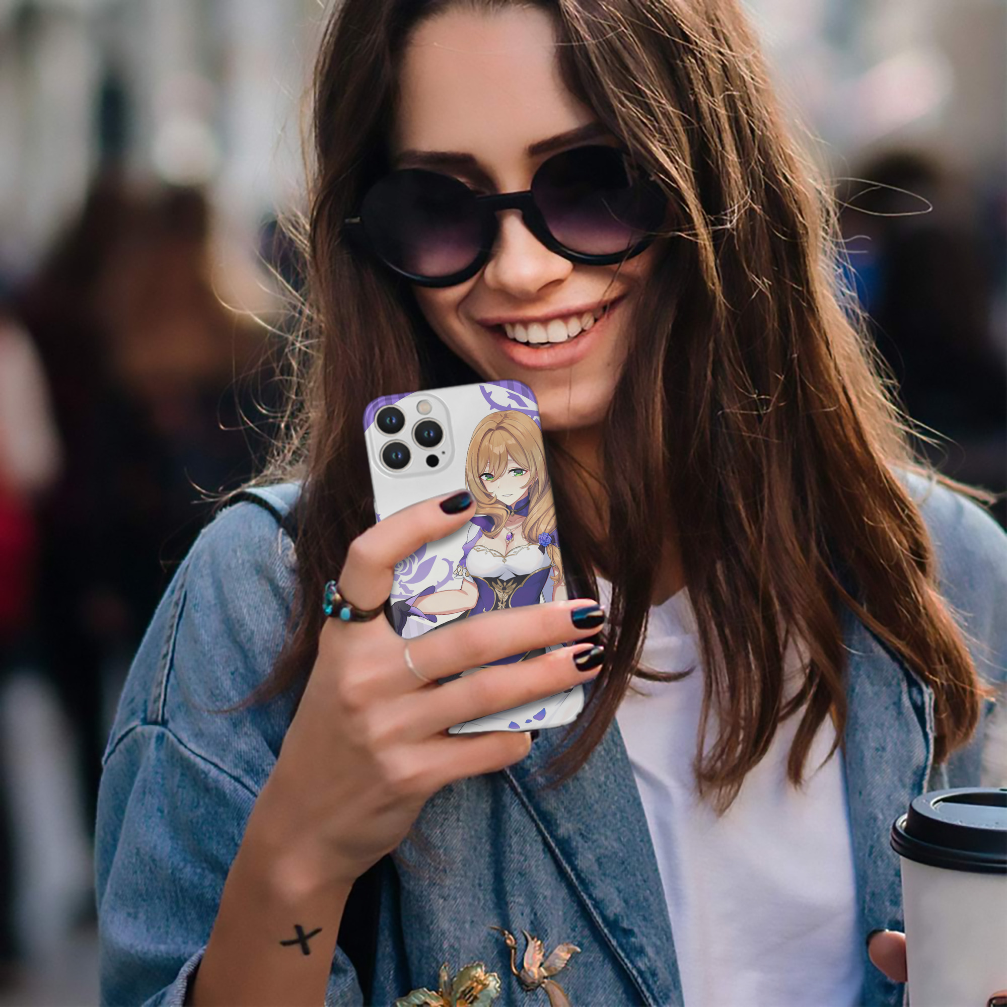 げんし神 genshin 【iPhone 14シリーズ対応】ハードケース