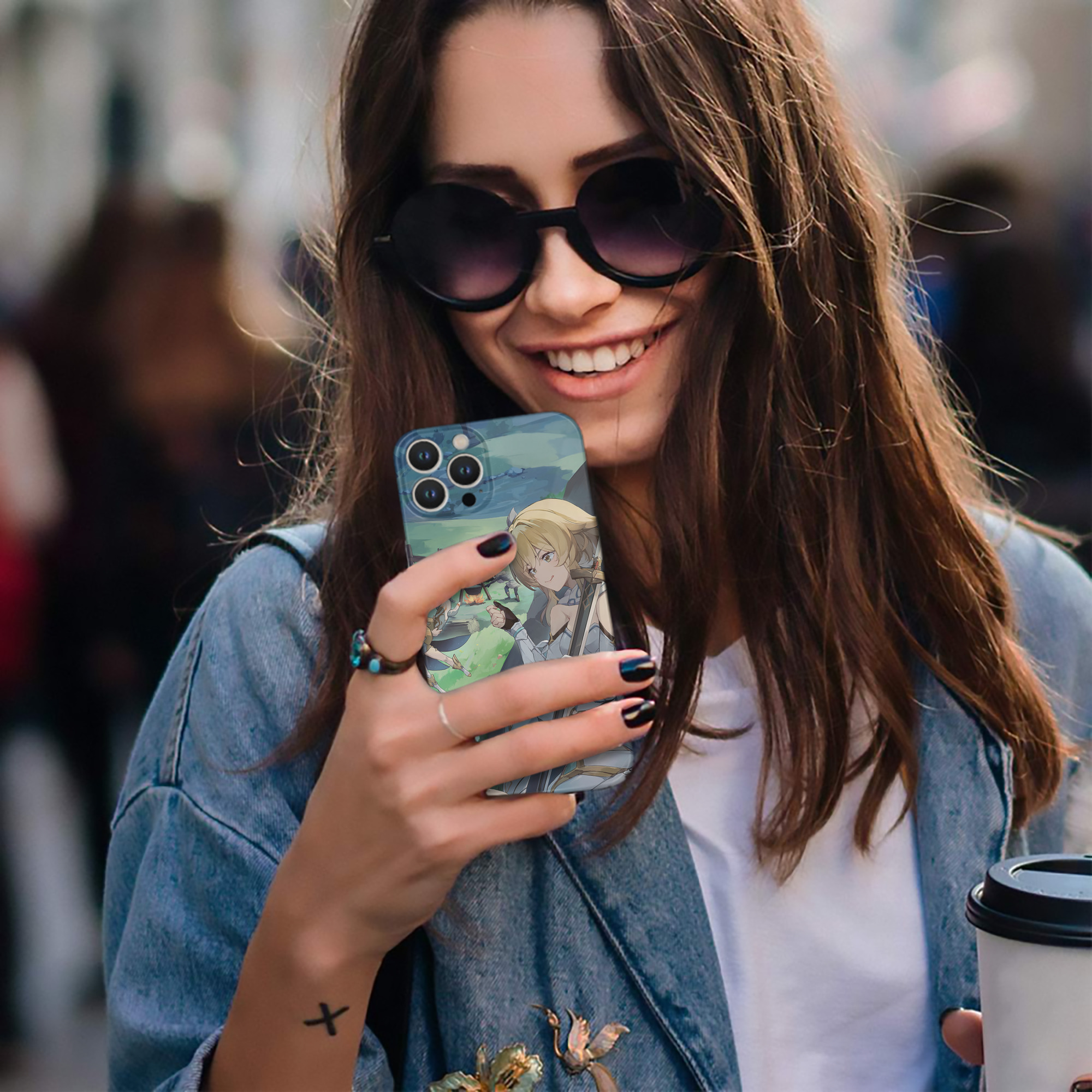 げんし神 genshin 【iPhone 14シリーズ対応】ハードケース