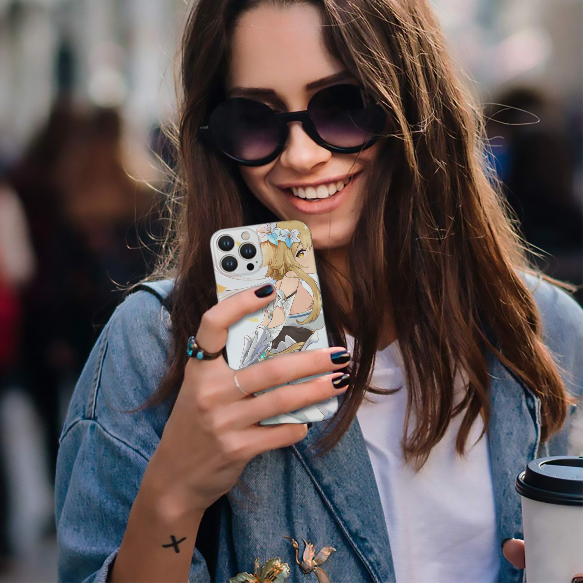 げんし神 genshin 【iPhone 14シリーズ対応】ハードケース