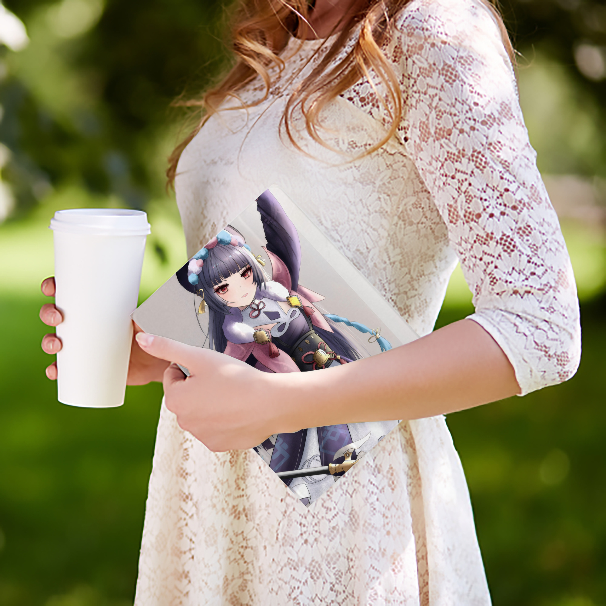 げんし神 genshin IPad ケース ペン収納付き 三つ折りスタンド PUレザー×シリコン 対応機種9.5/10.5/10.9インチ