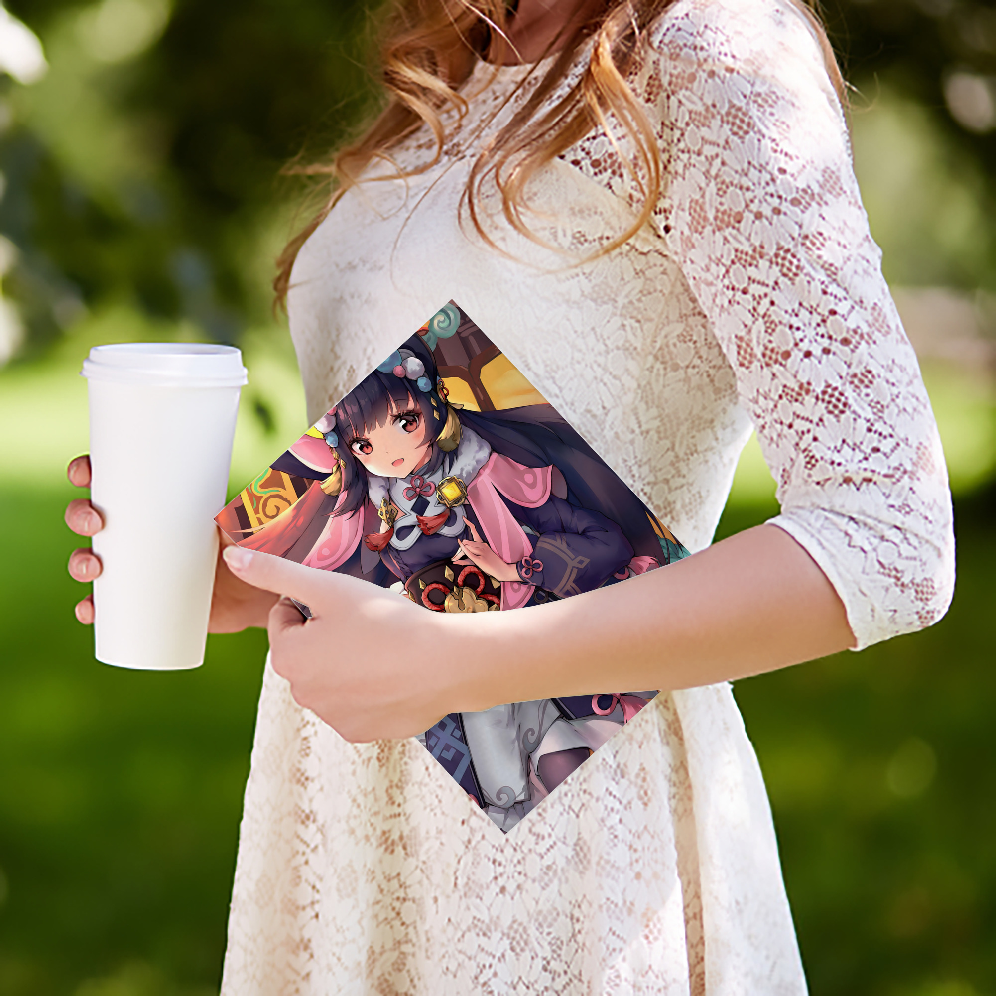 げんし神 genshin IPad ケース ペン収納付き 三つ折りスタンド PUレザー×シリコン 対応機種9.5/10.5/10.9インチ