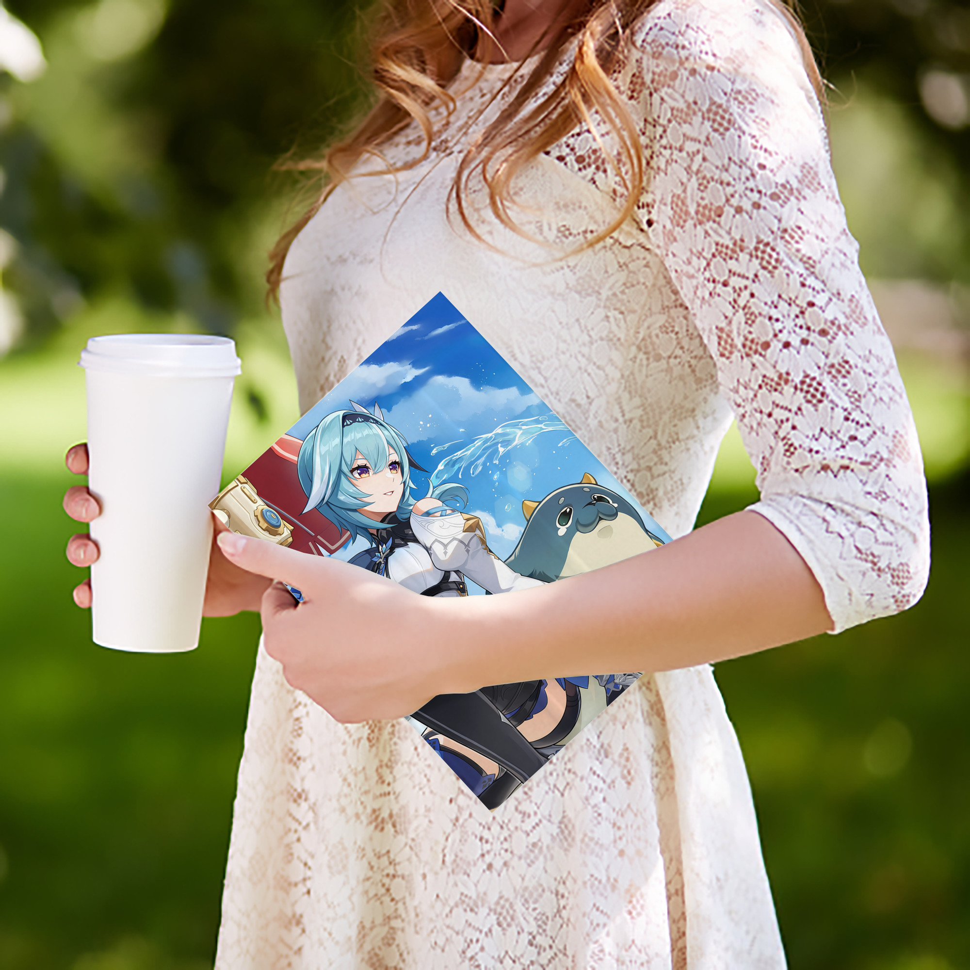 げんし神 genshin IPad ケース ペン収納付き 三つ折りスタンド PUレザー×シリコン 対応機種9.5/10.5/10.9インチ