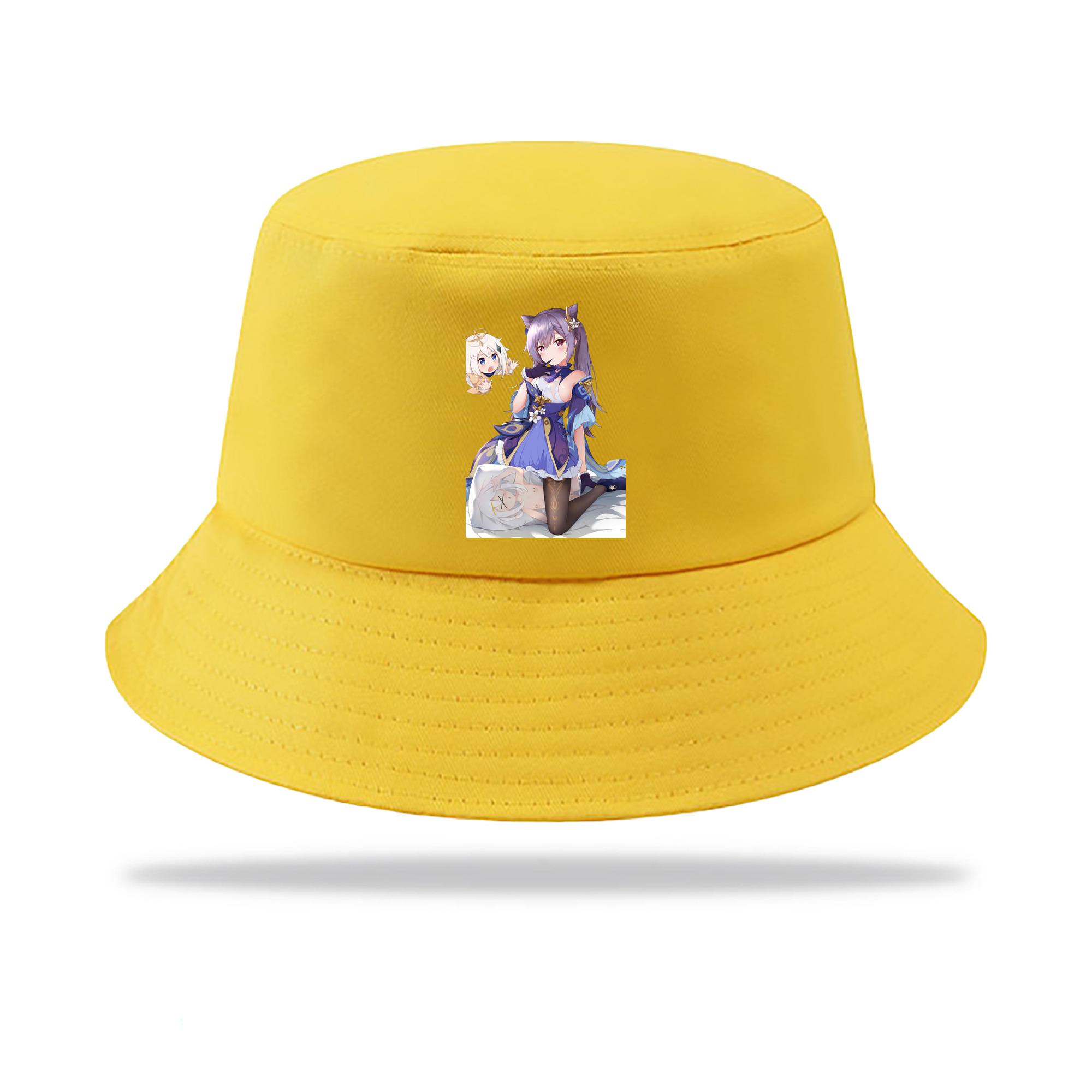 げんし神 刻晴 こくせい genshin Kokusei アウトドア日除けバケットハット