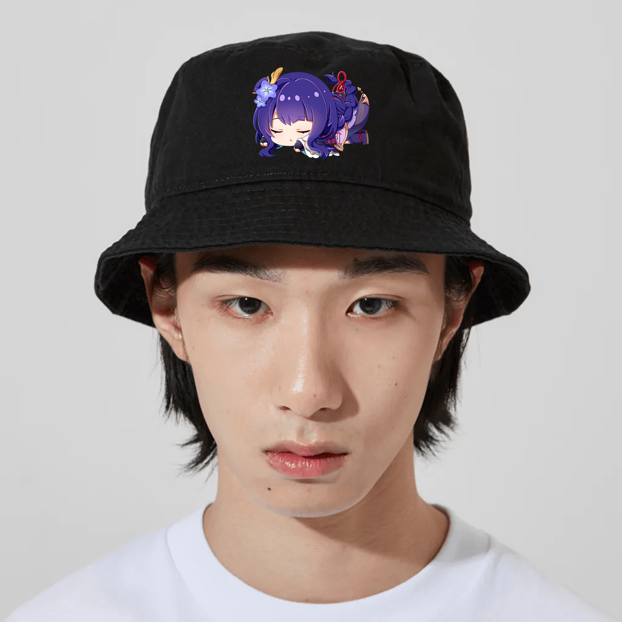 げんし神 雷電将軍 らいでんしょうぐん genshin Raiden Shogun アウトドア日除けバケットハット