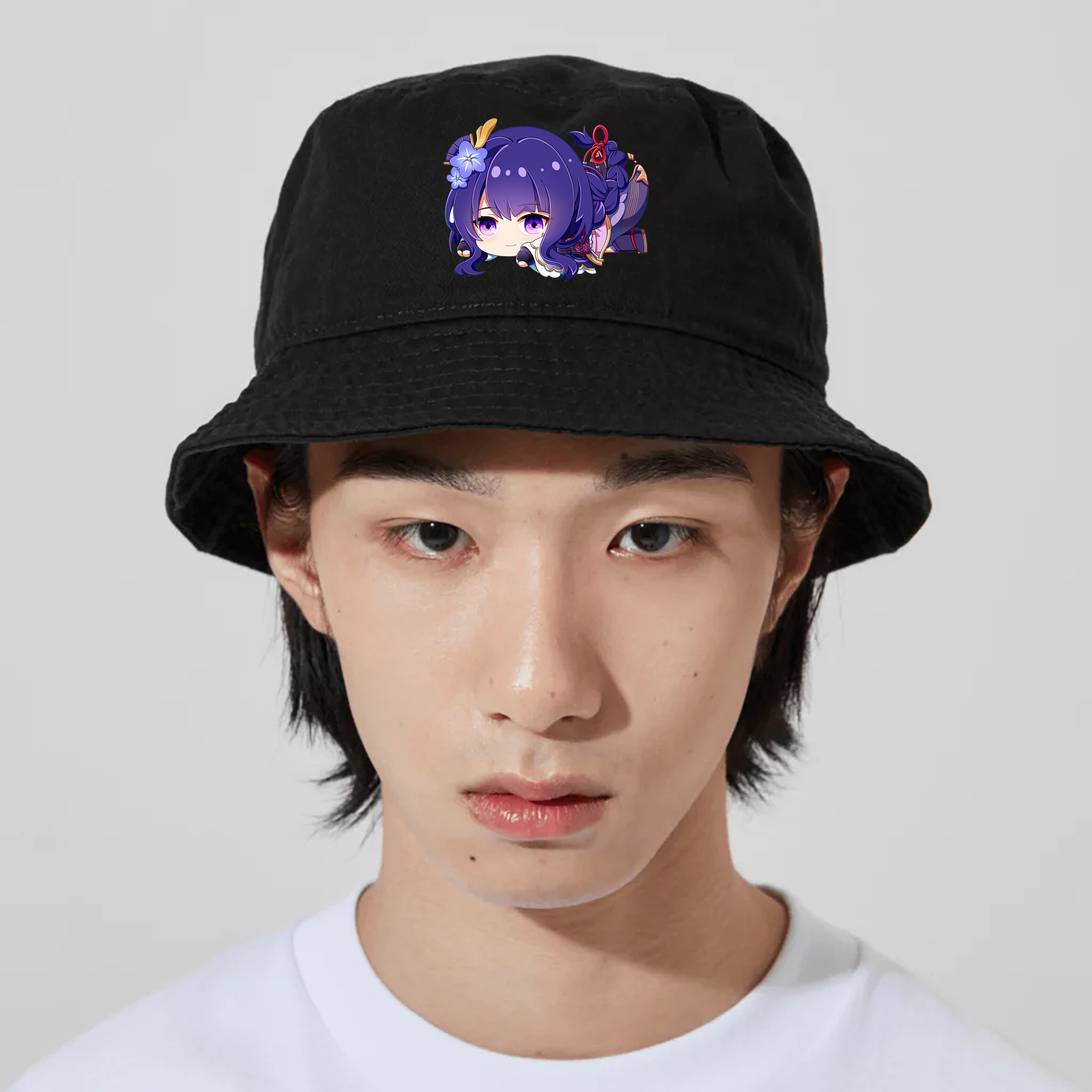 げんし神 雷電将軍 らいでんしょうぐん genshin Raiden Shogun アウトドア日除けバケットハット