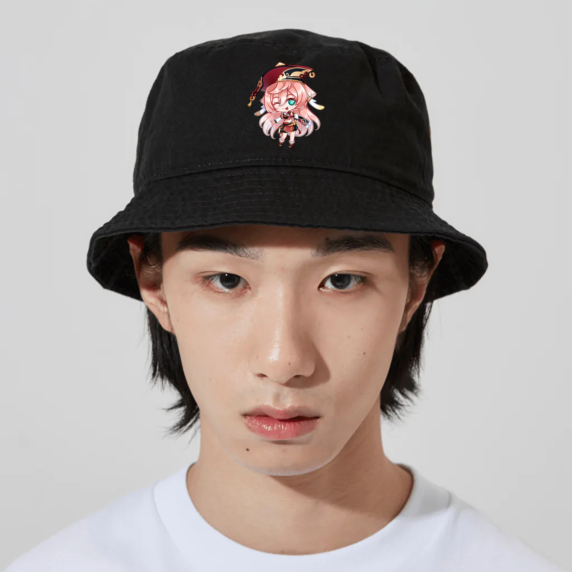 げんし神 ヤンフェイ genshin Yanfei アウトドア日除けバケットハット