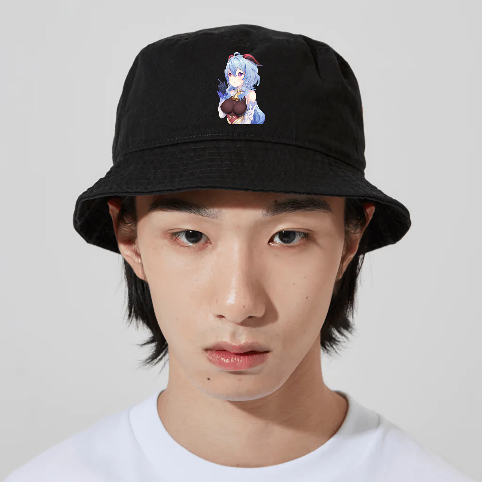 げんし神 甘雨 かんう genshin Ganyu アウトドア日除けバケットハット