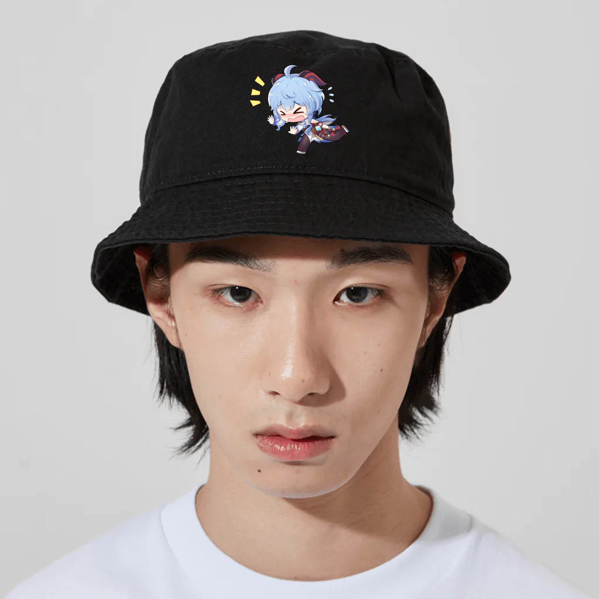 げんし神 甘雨 かんう genshin Ganyu アウトドア日除けバケットハット