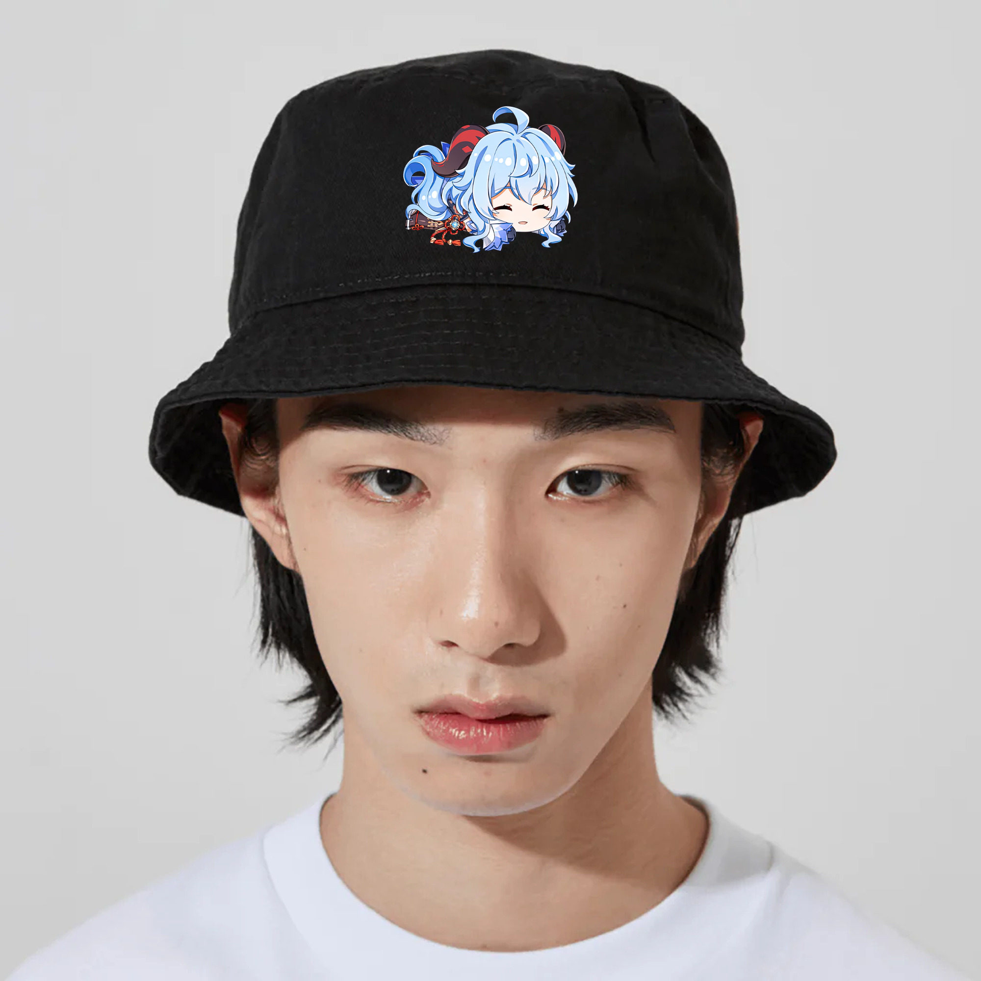 げんし神 甘雨 かんう genshin Ganyu アウトドア日除けバケットハット