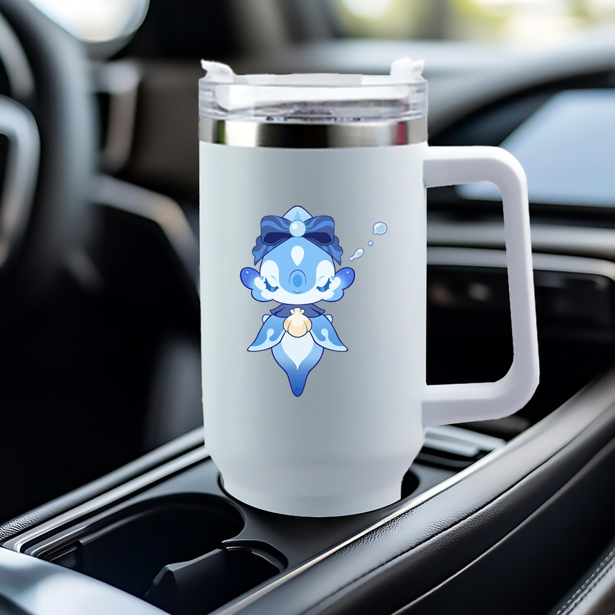 げんし神 フリーナ genshin Furina 1200mL車用タンブラー（カラープリント）