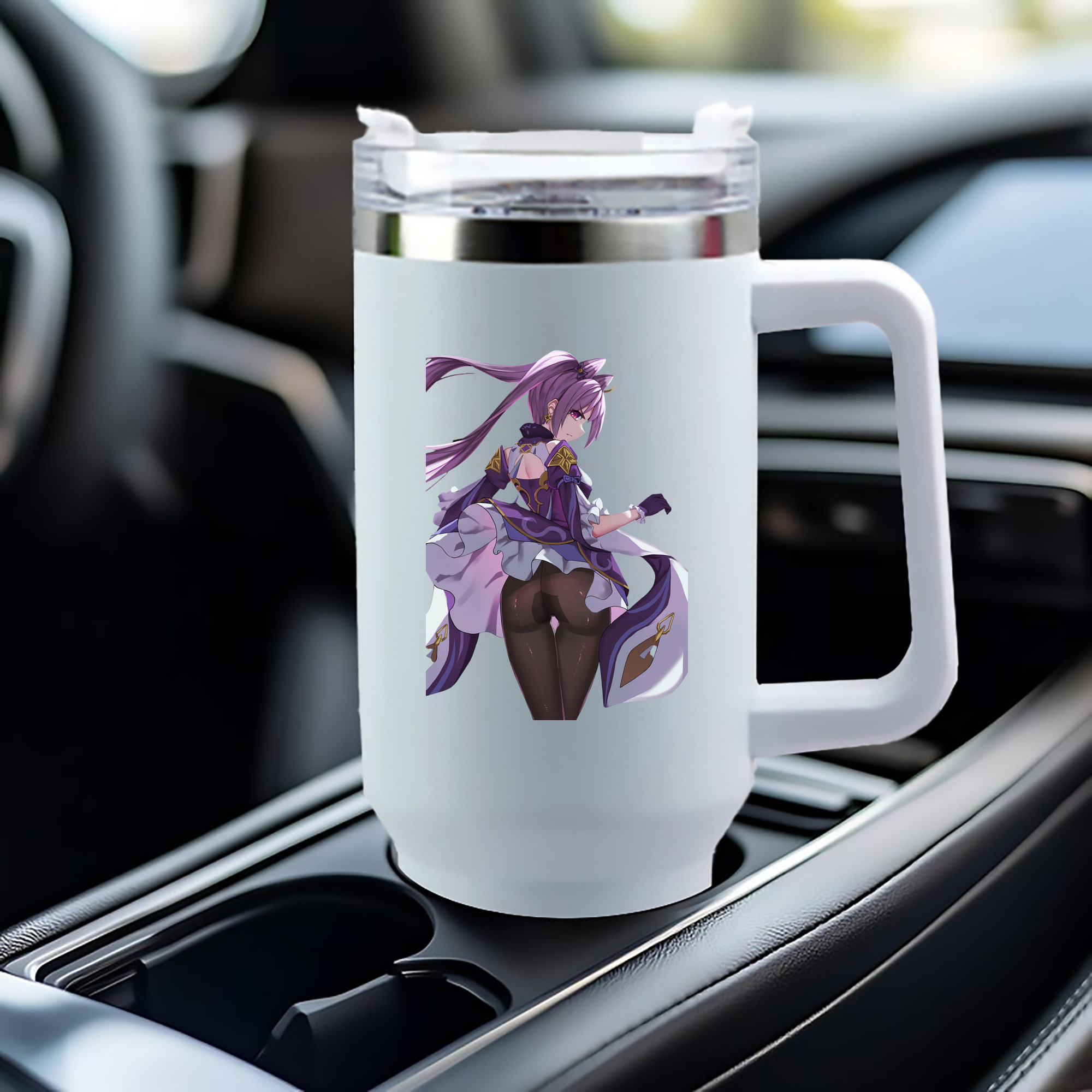 げんし神 刻晴 こくせい genshin Kokusei 1200mL車用タンブラー（カラープリント）