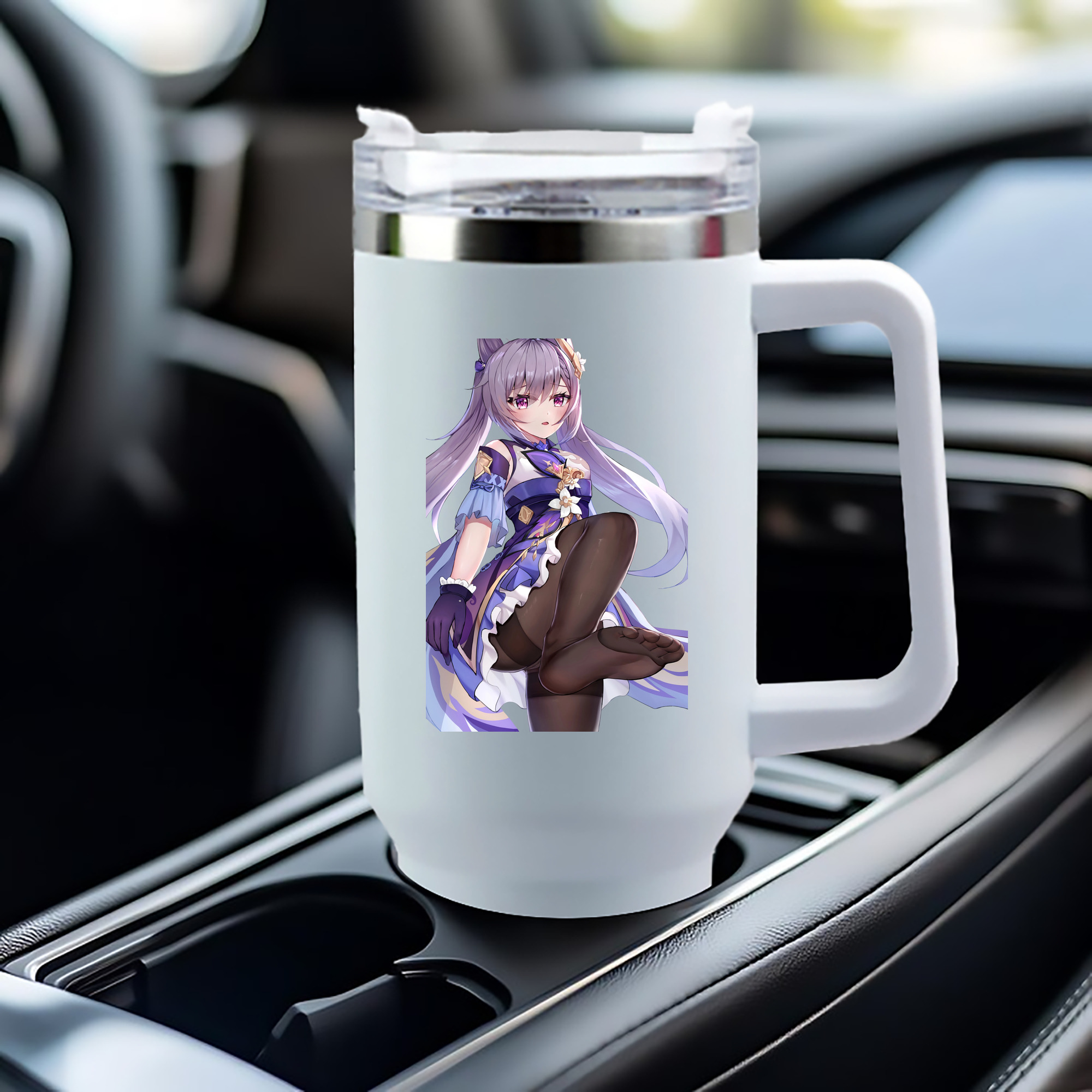 げんし神 刻晴 こくせい genshin Kokusei 1200mL車用タンブラー（カラープリント）