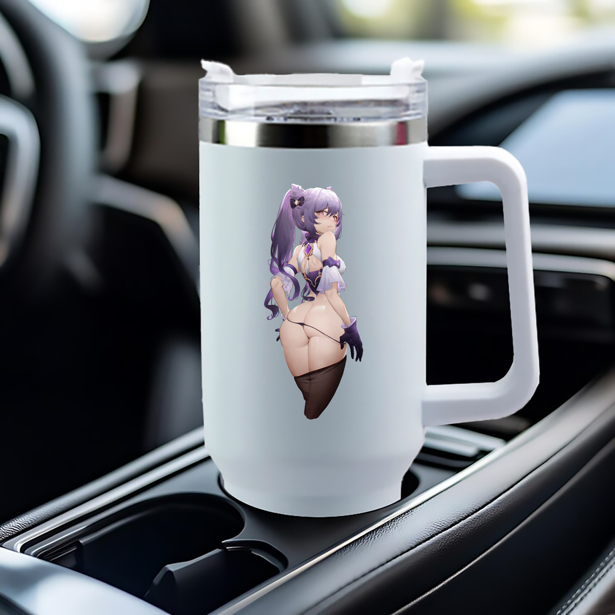 げんし神 刻晴 こくせい genshin Kokusei 1200mL車用タンブラー（カラープリント）