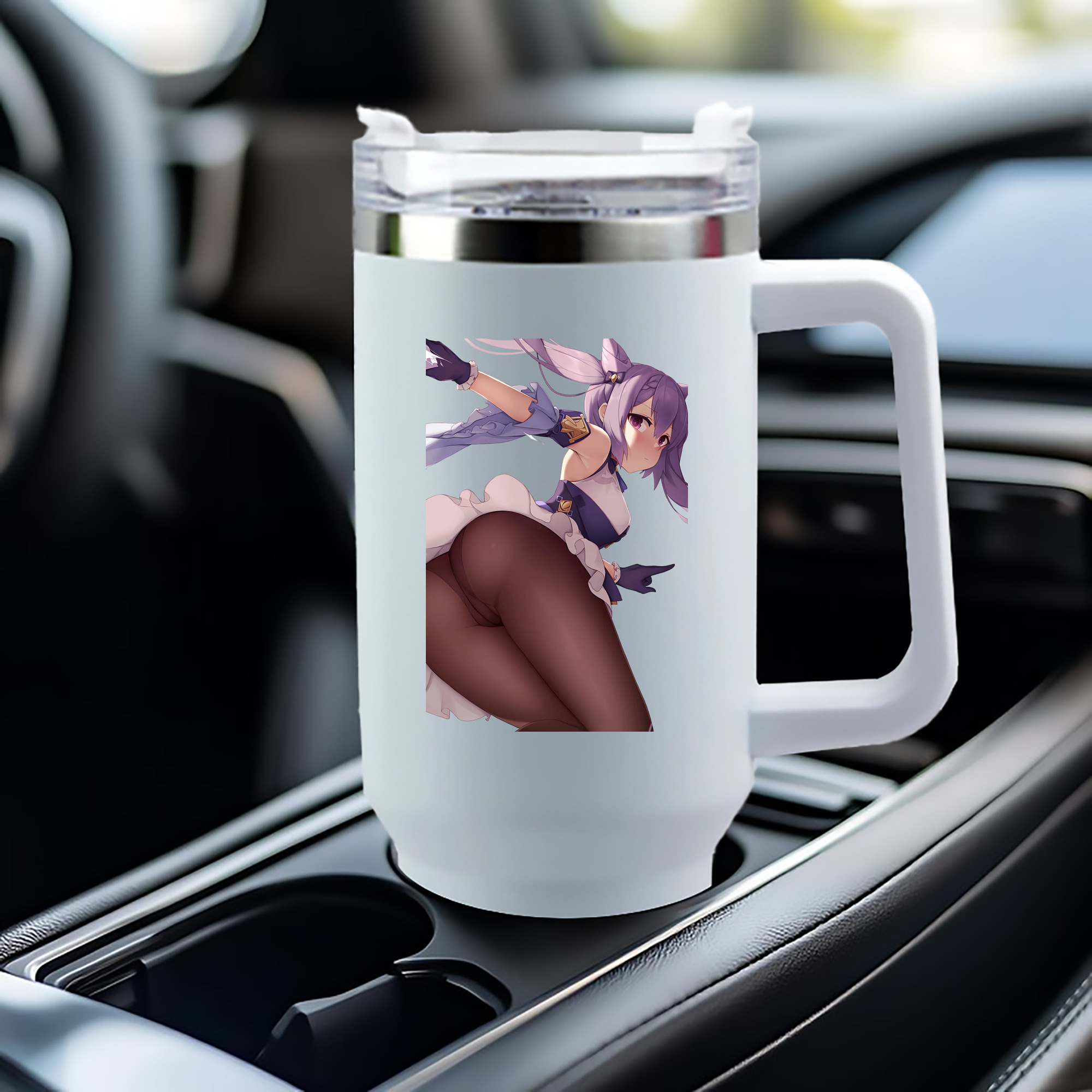 げんし神 刻晴 こくせい genshin Kokusei 1200mL車用タンブラー（カラープリント）