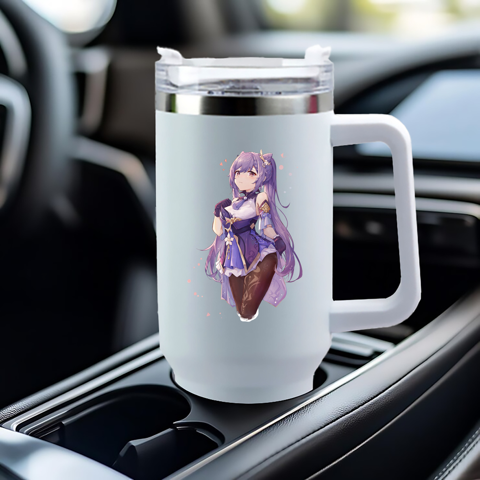 げんし神 刻晴 こくせい genshin Kokusei 1200mL車用タンブラー（カラープリント）