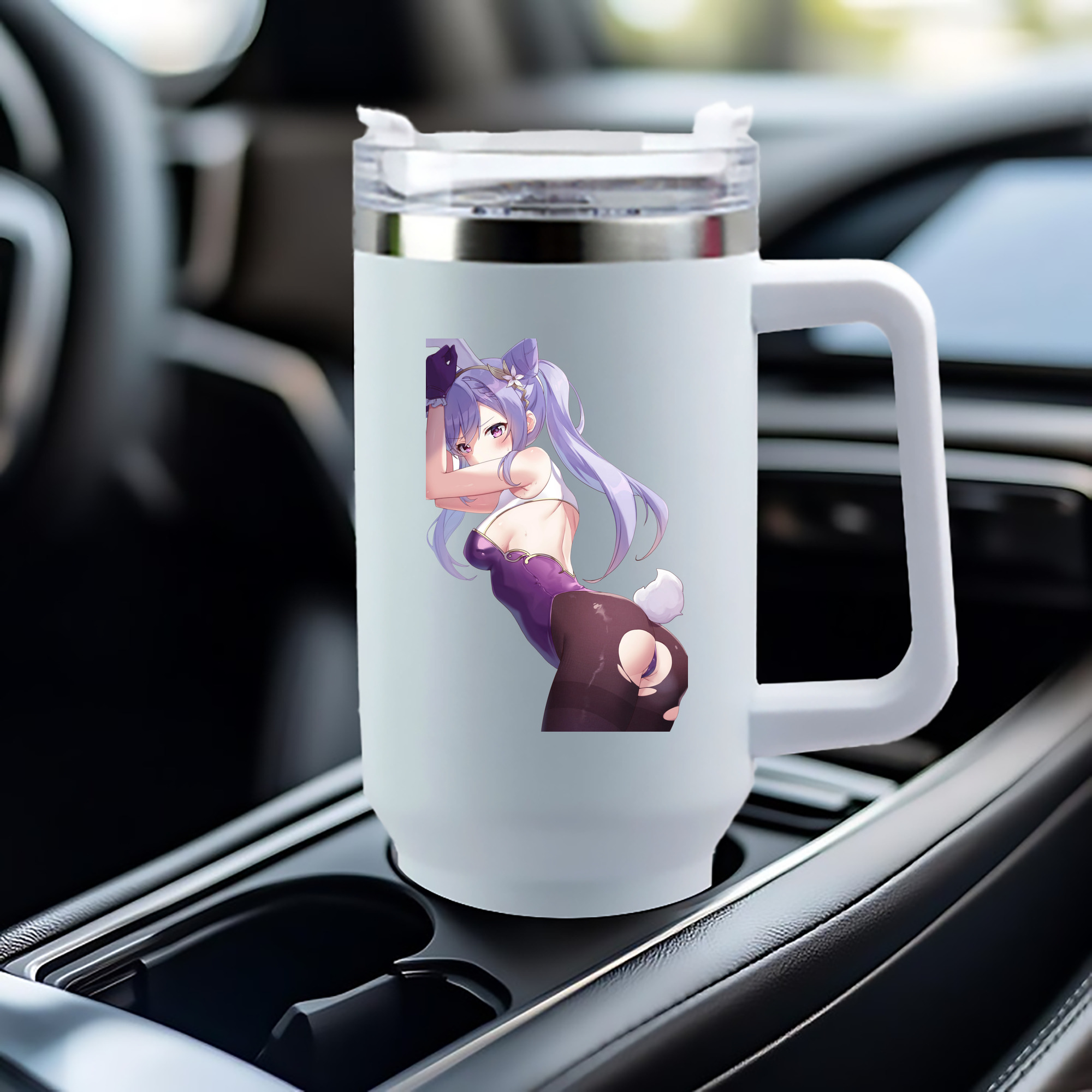 げんし神 刻晴 こくせい genshin Kokusei 1200mL車用タンブラー（カラープリント）