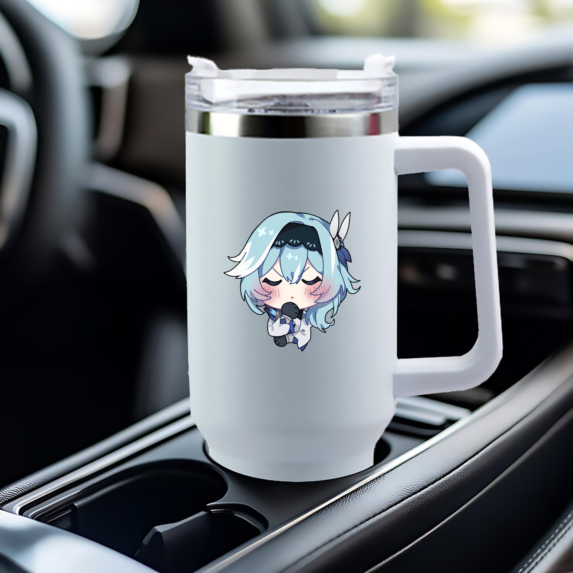 げんし神 优菈 ゆうら genshin Yūra 1200mL車用タンブラー（カラープリント）