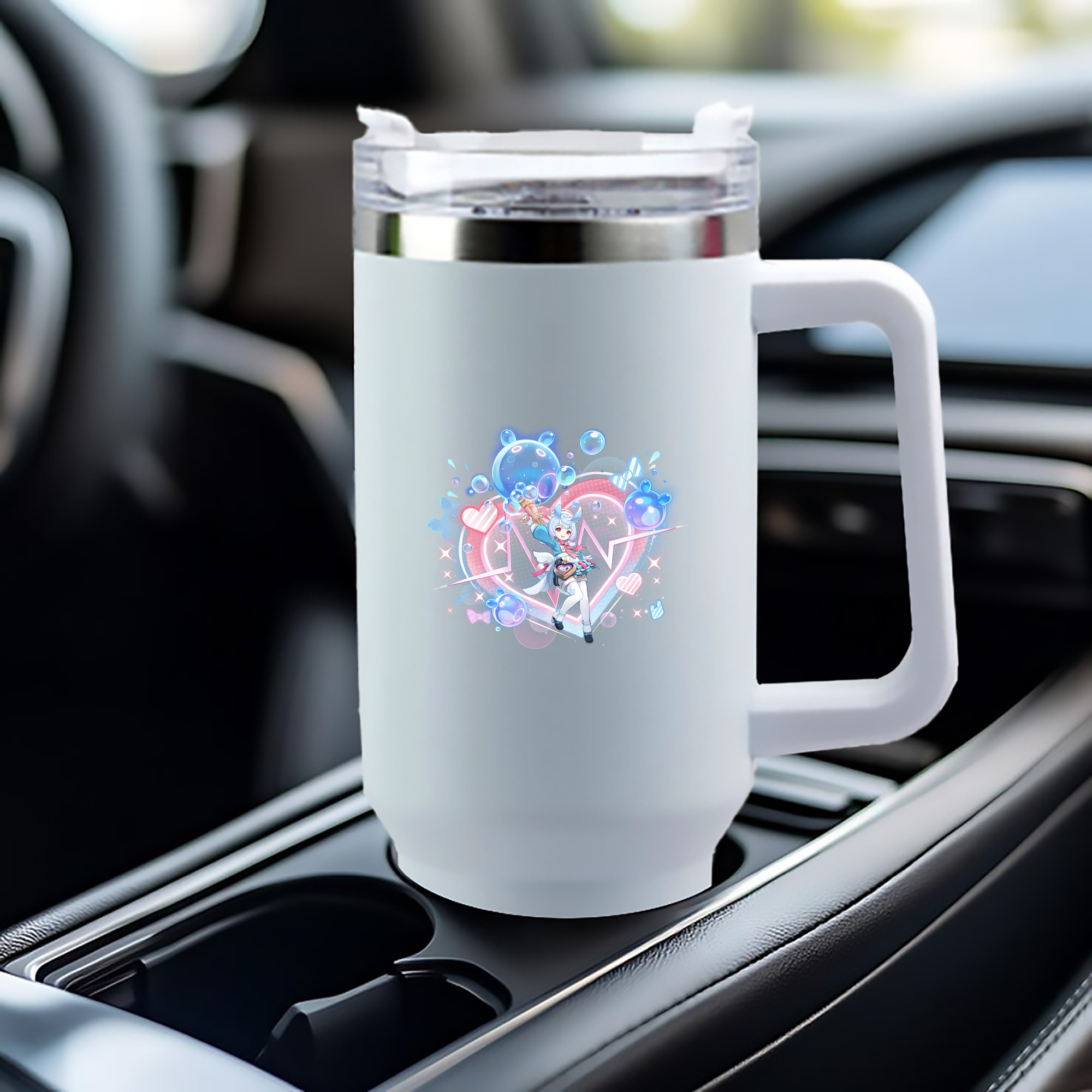 げんし神 シゲウィン genshin Shigewin 1200mL車用タンブラー（カラープリント）