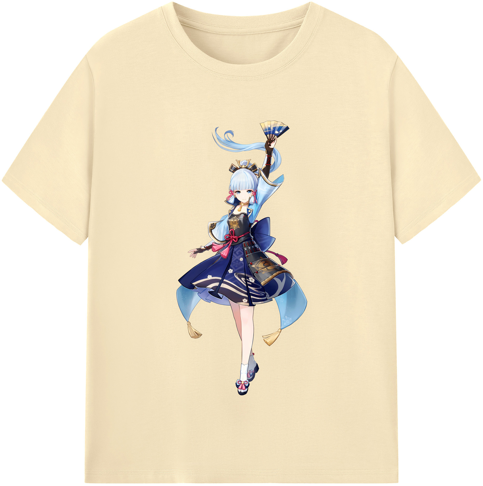 げんし神 神里綾華 神宮寺レン genshin Kamimiya Ren 綿100％半袖Tシャツ（フロントプリント）