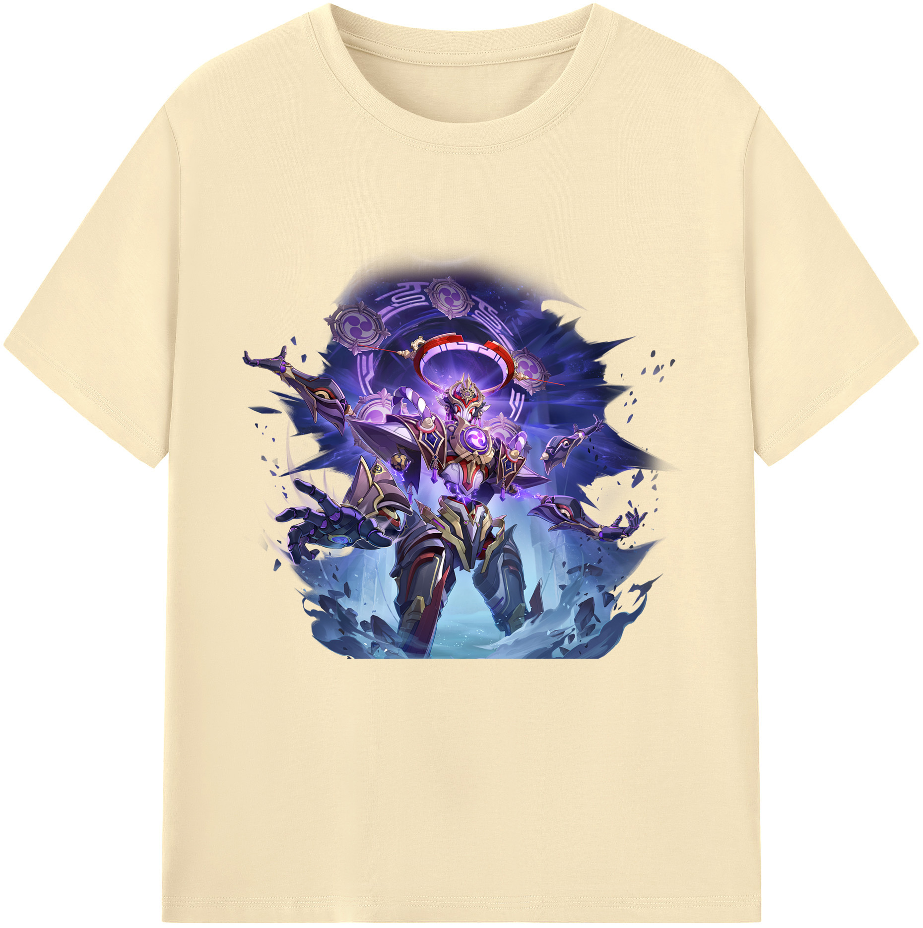 げんし神 さんペい genshin Sanpei 綿100％半袖Tシャツ（フロントプリント）