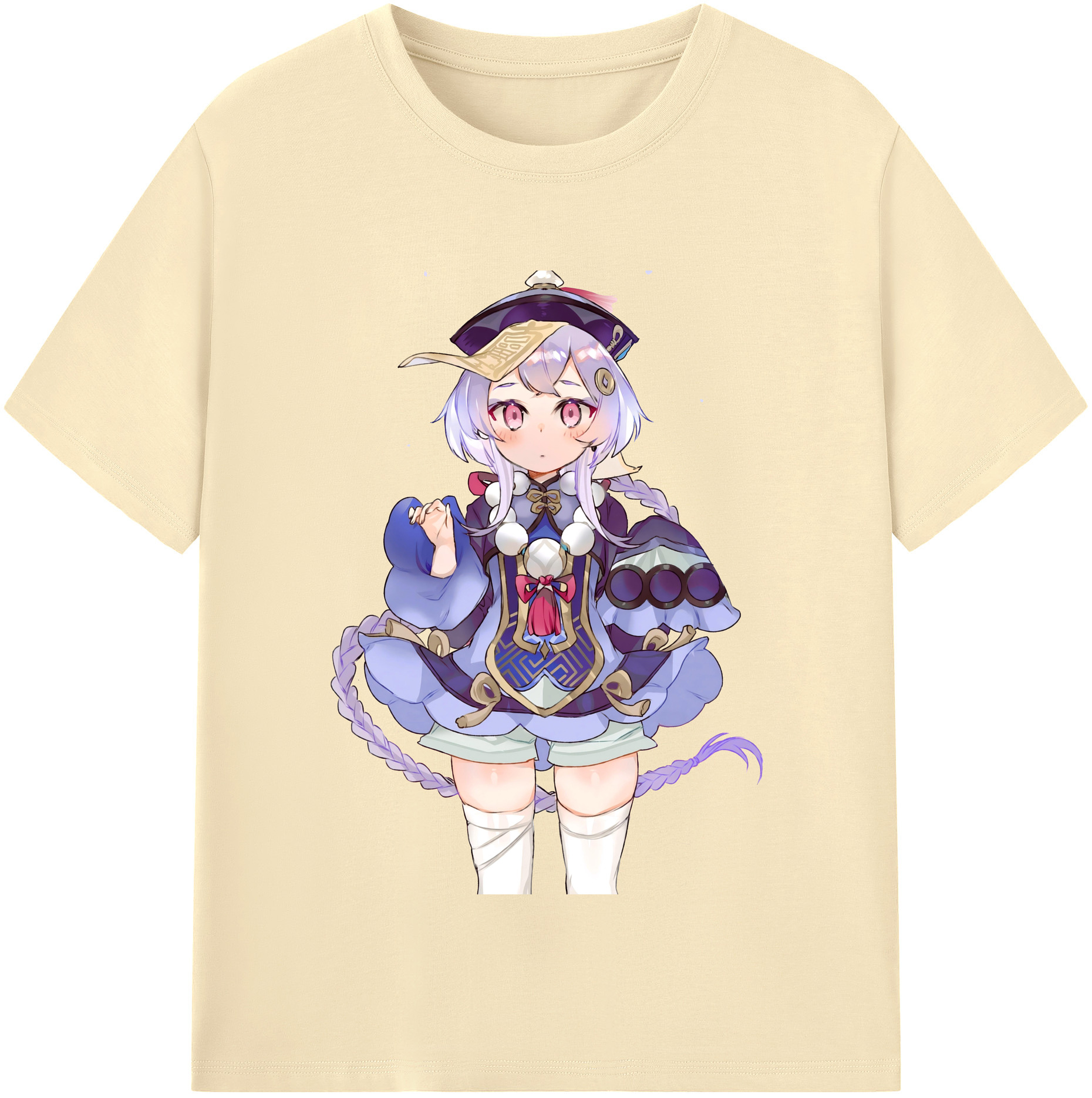 げんし神 七七 なな  genshin Nana 綿100％半袖Tシャツ（フロントプリント）
