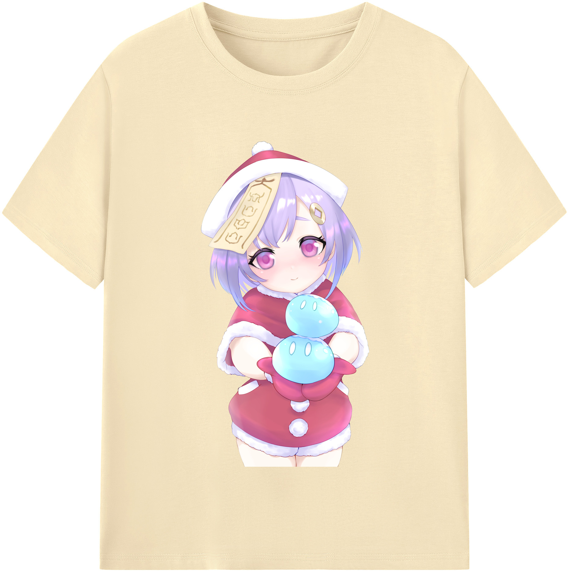 げんし神 七七 なな  genshin Nana 綿100％半袖Tシャツ（フロントプリント）