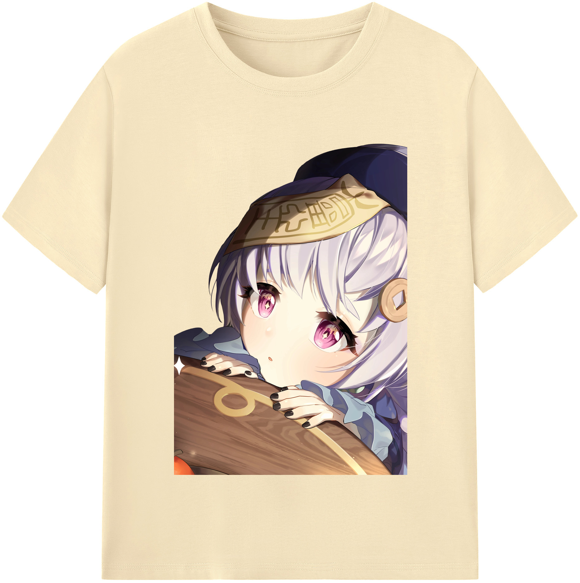 げんし神 七七 なな  genshin Nana 綿100％半袖Tシャツ（フロントプリント）