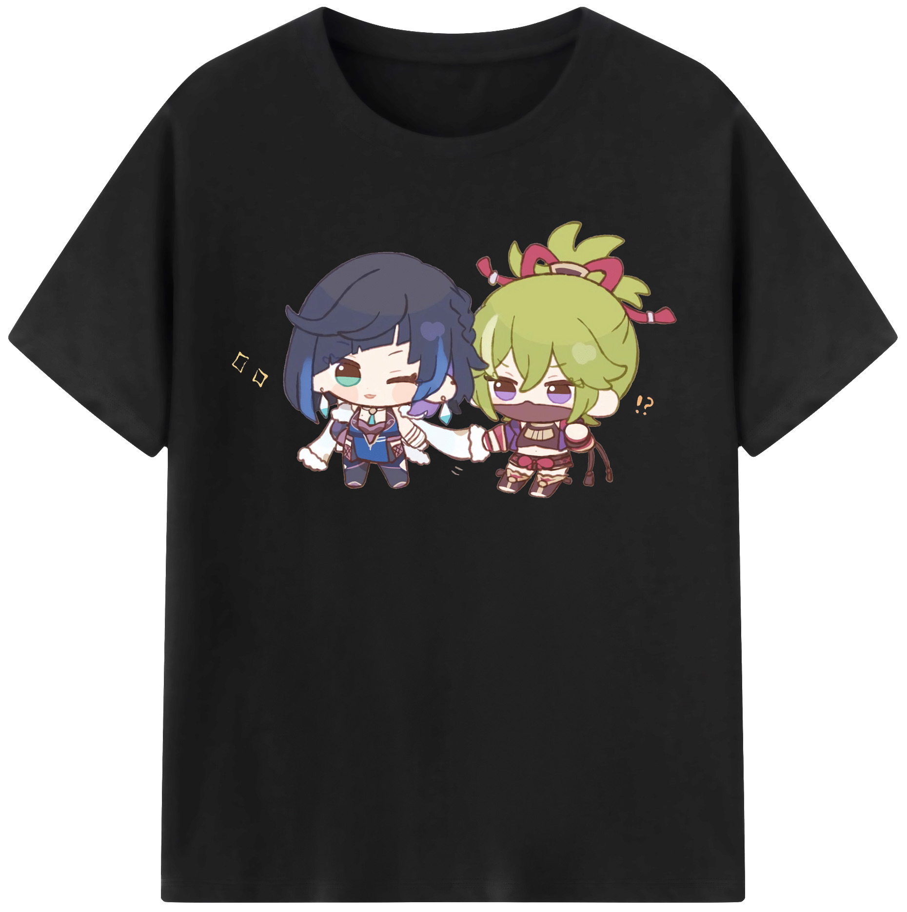 げんし神  久岐忍 くき しのぶ genshin Kuki Shinobu 綿100％半袖Tシャツ（フロントプリント）
