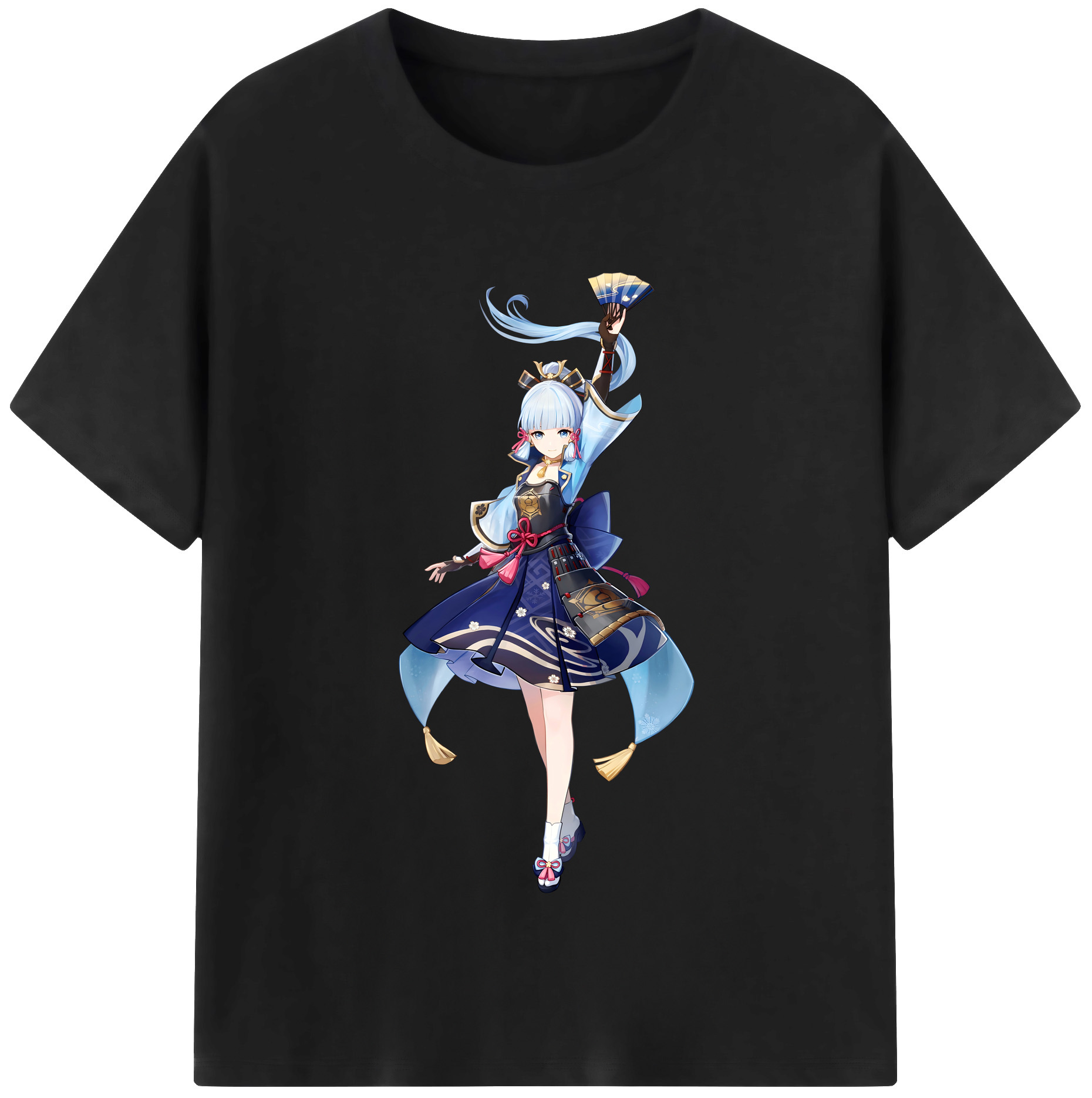 げんし神 神里綾華 神宮寺レン genshin Kamimiya Ren 綿100％半袖Tシャツ（フロントプリント）