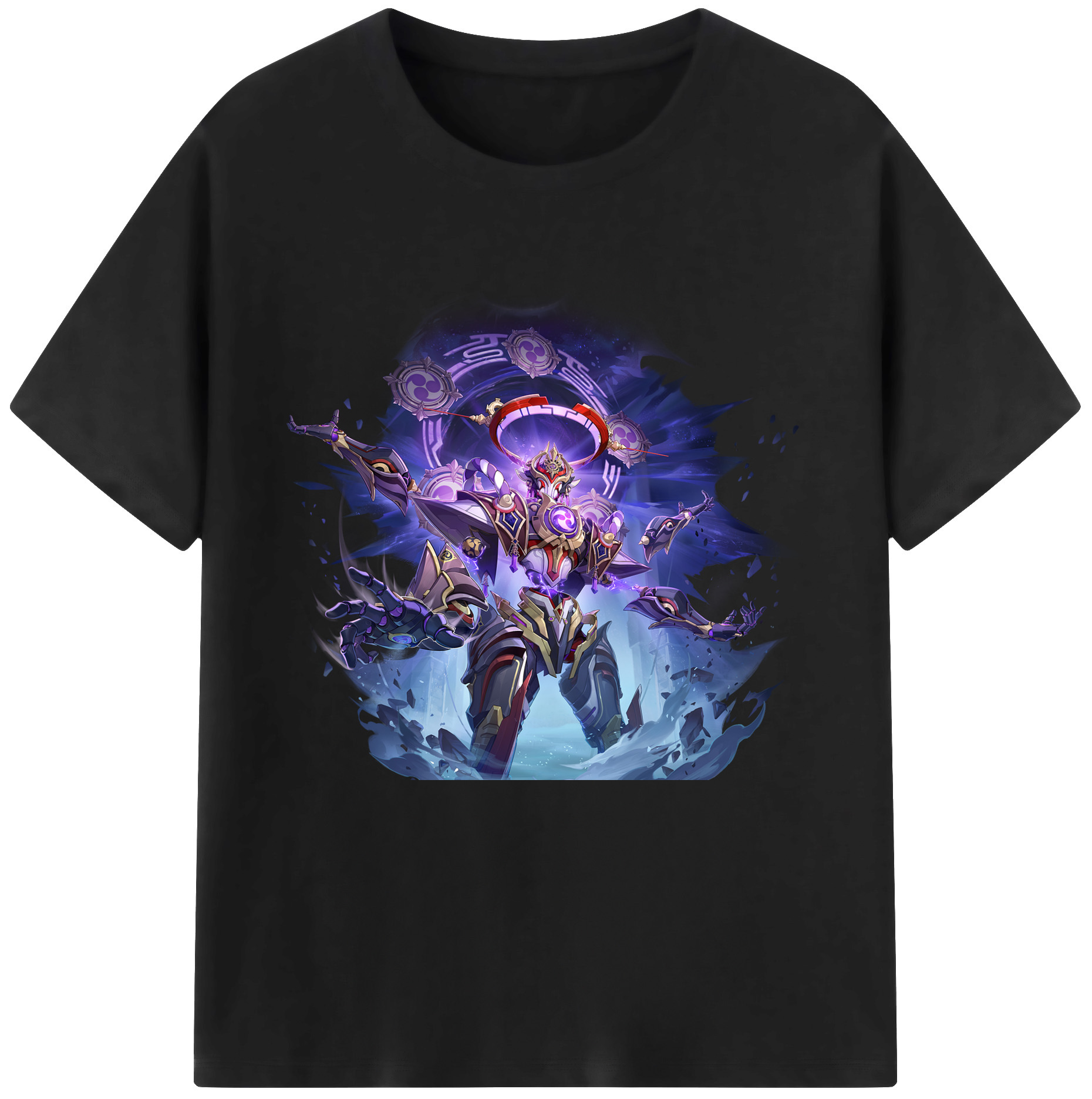 げんし神 さんペい genshin Sanpei 綿100％半袖Tシャツ（フロントプリント）