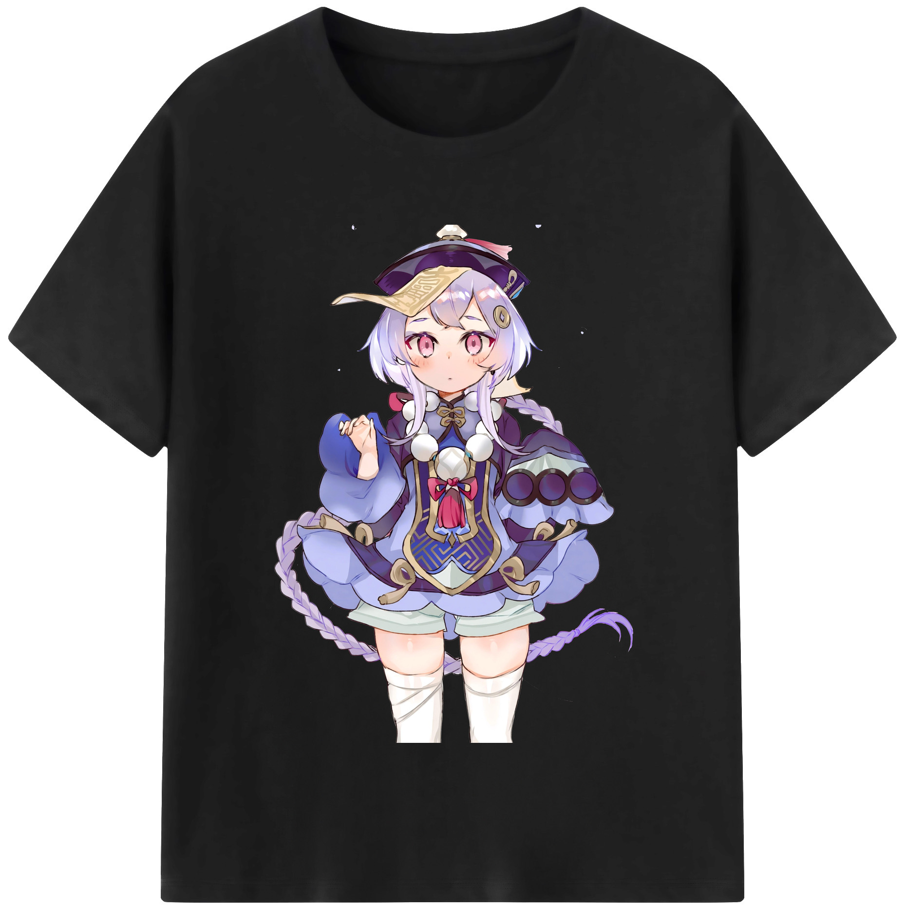 げんし神 七七 なな  genshin Nana 綿100％半袖Tシャツ（フロントプリント）