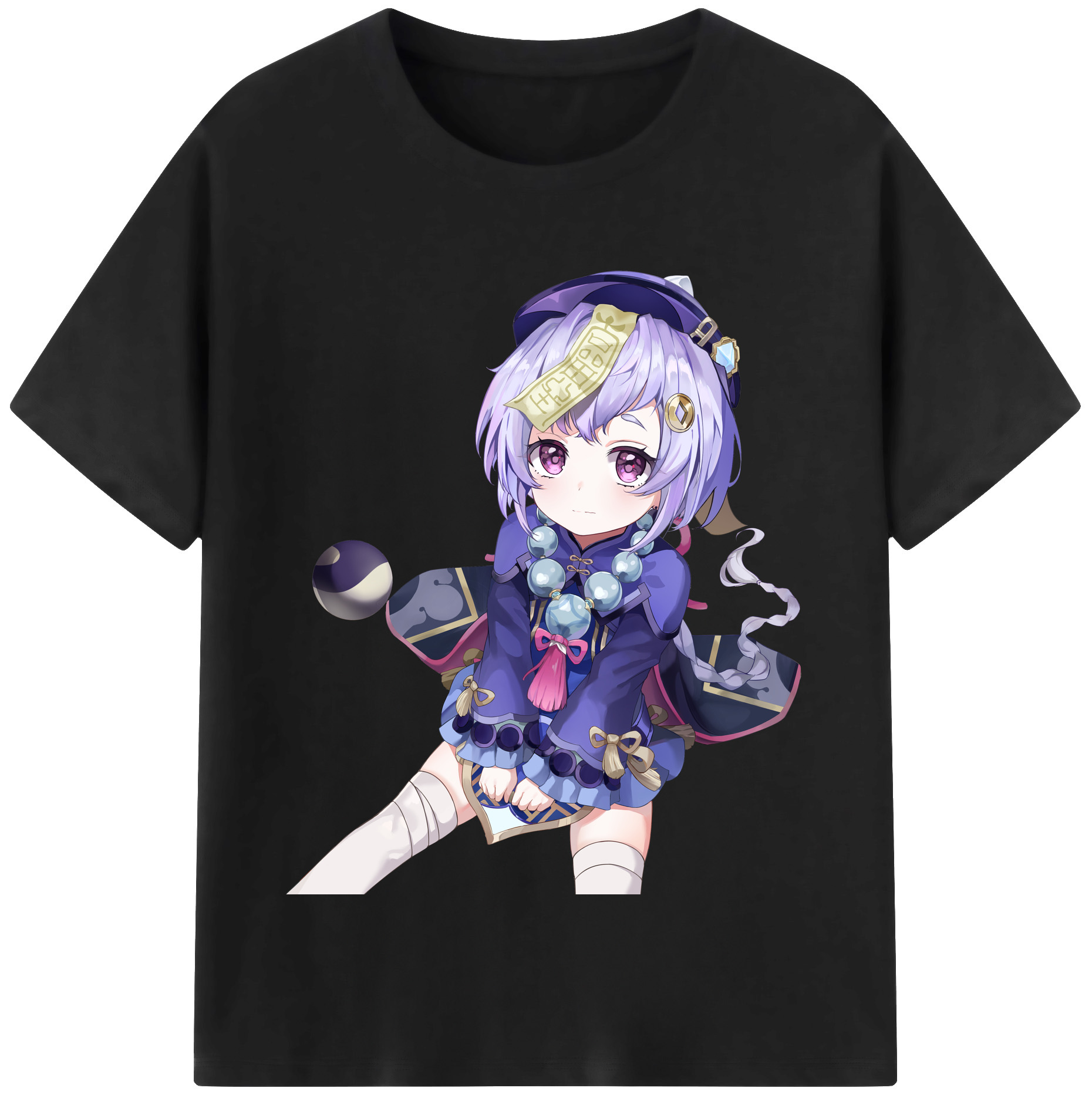 げんし神 七七 なな  genshin Nana 綿100％半袖Tシャツ（フロントプリント）